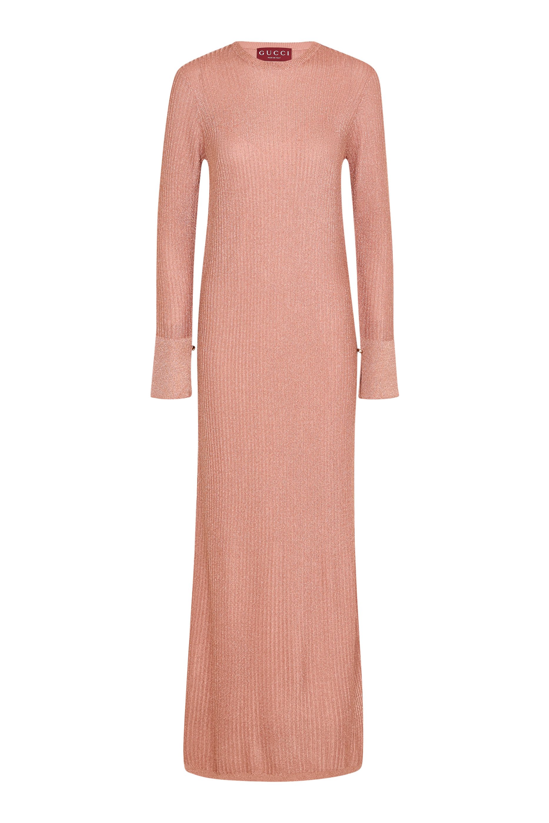 Crewneck Long Sleeves Dress