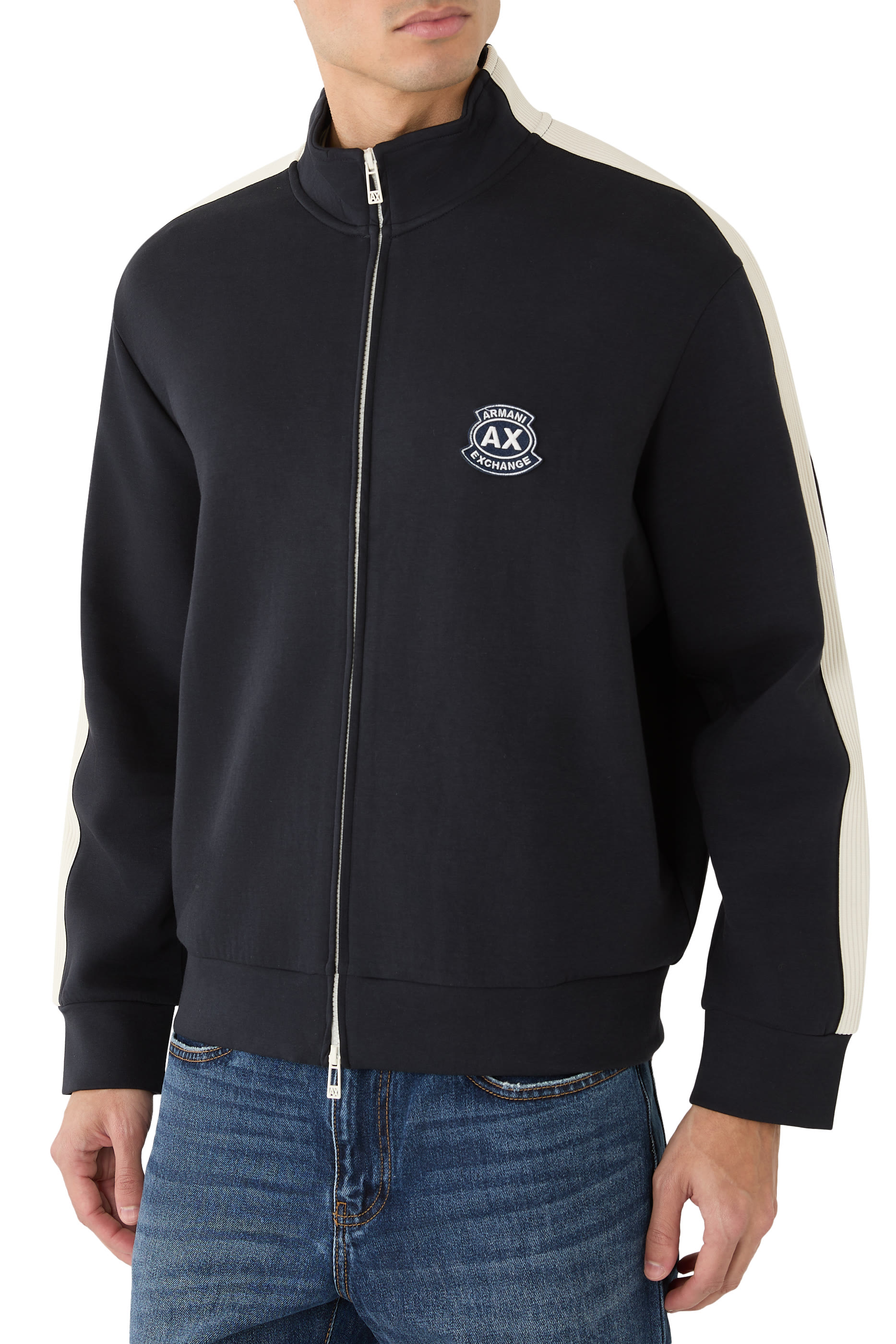 AX Logo Zip Sweatshirt