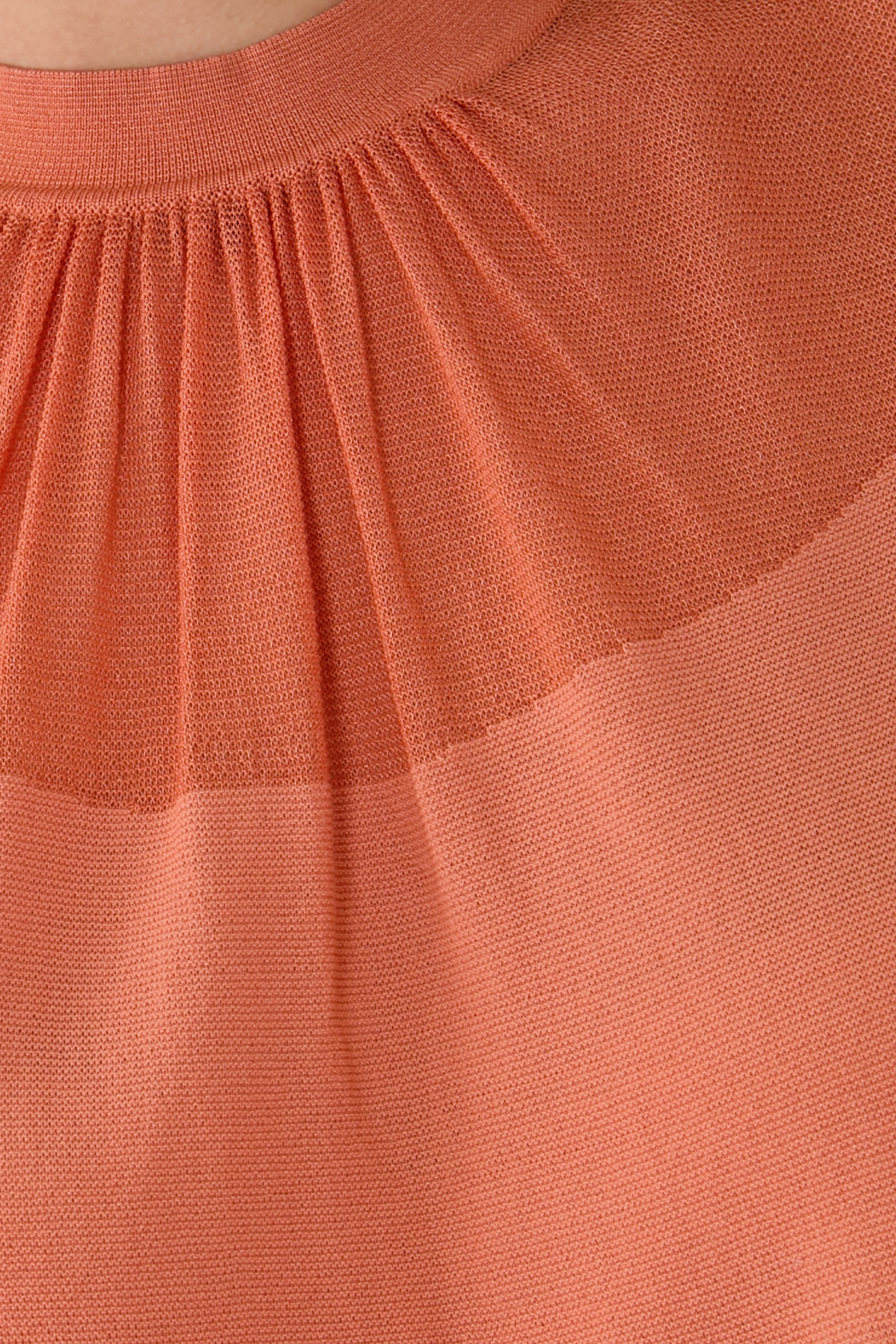 Batwing Knit-Back Top