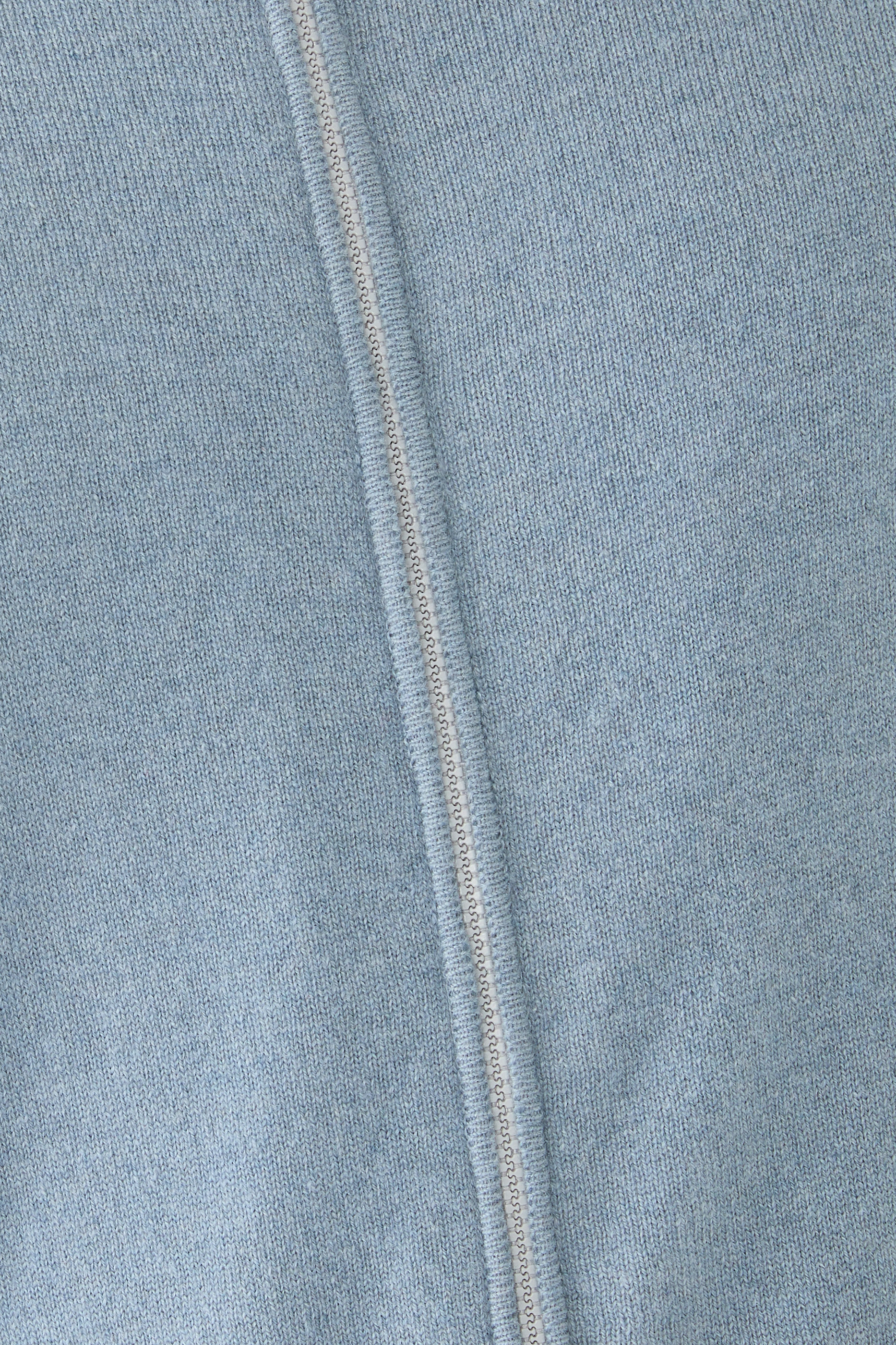 Cashmere Zip-Up Sweater