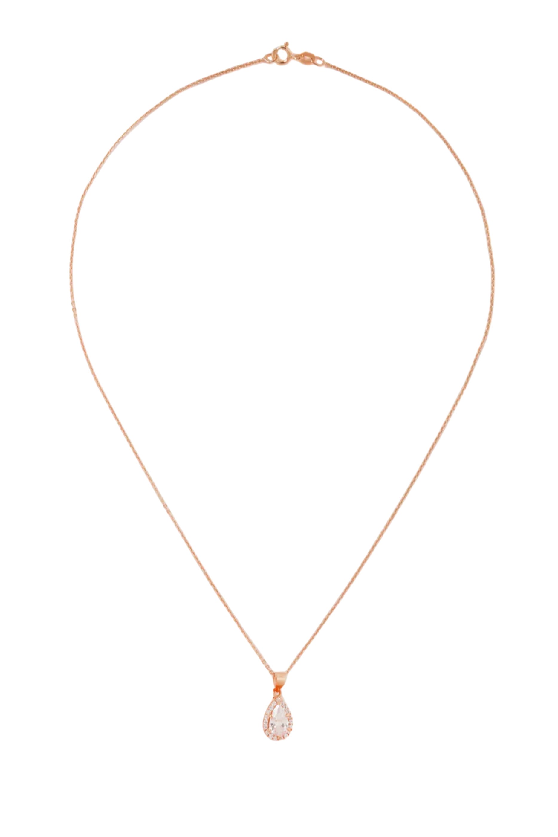 Zia Drop Pendant Necklace