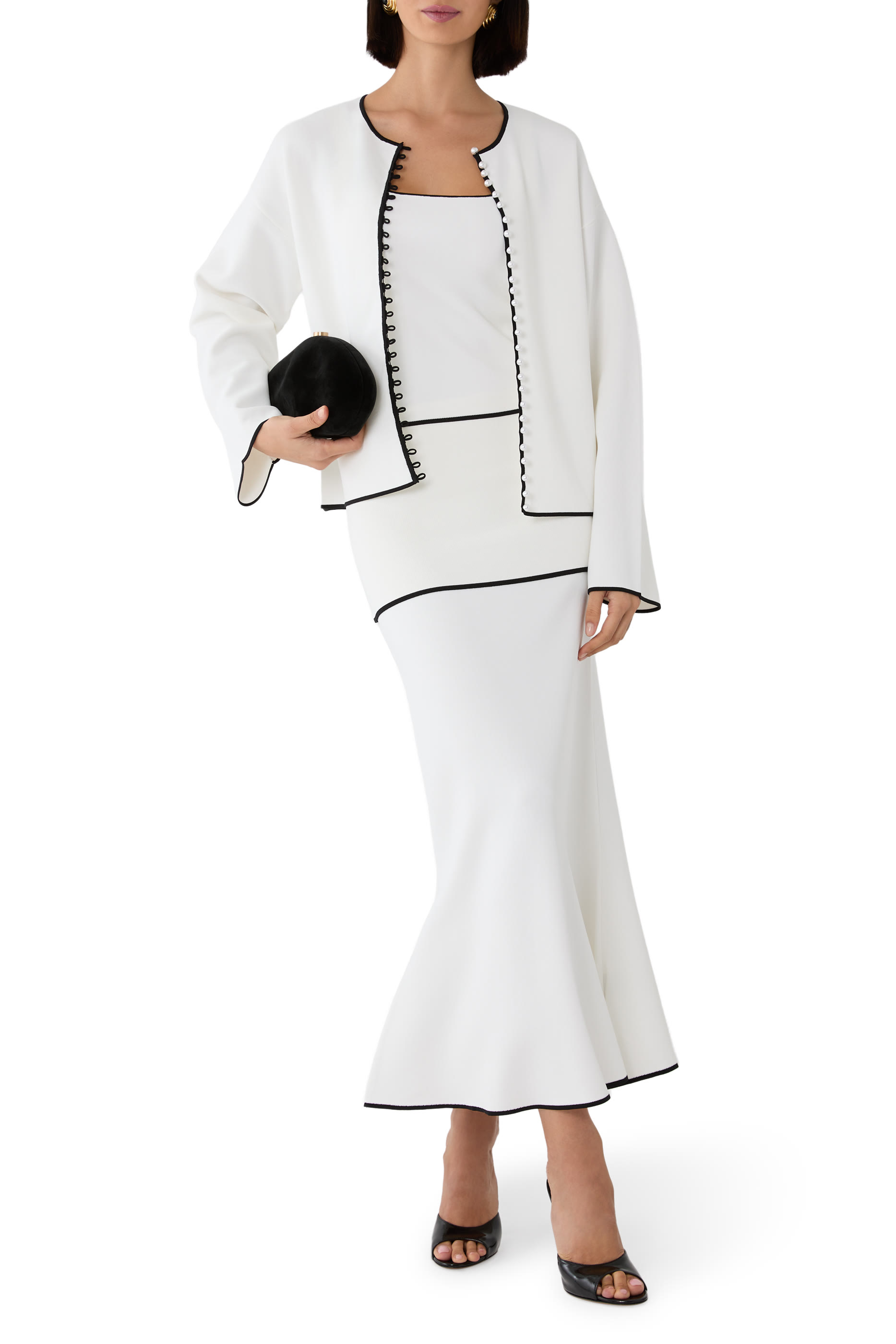  Seraphine Three Piece Set in Viscose Knit