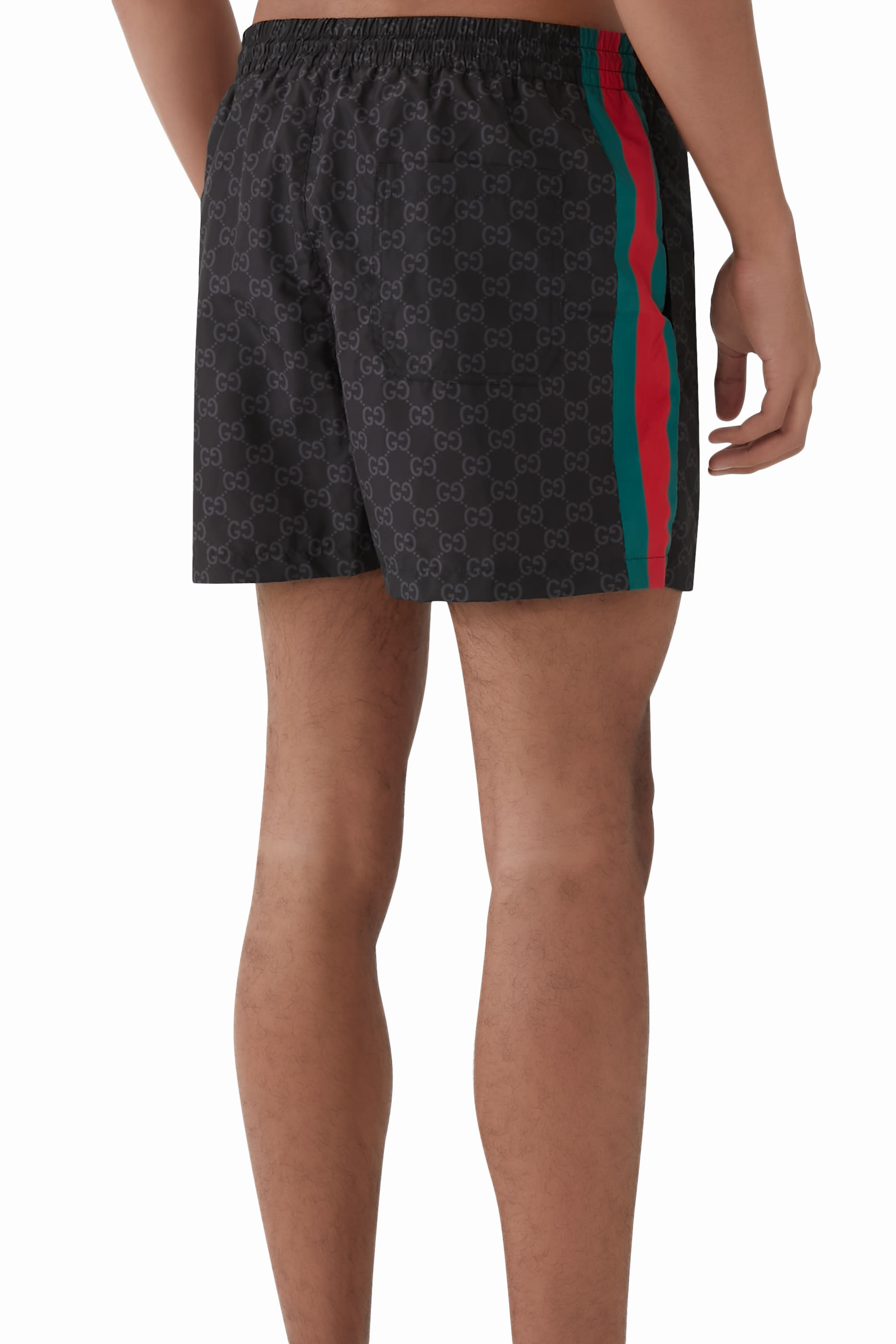 GG Print Nylon Swimshorts