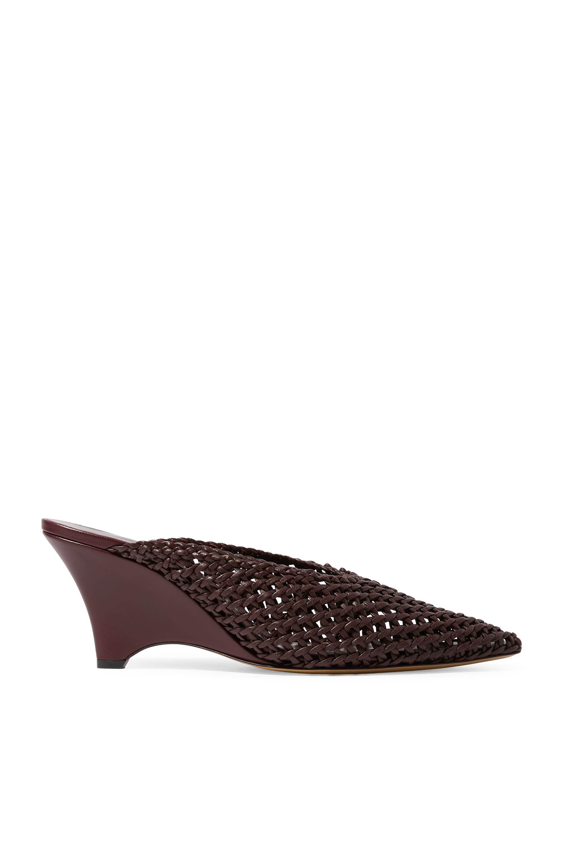 Victoria 70 Wedge Knotted Mules