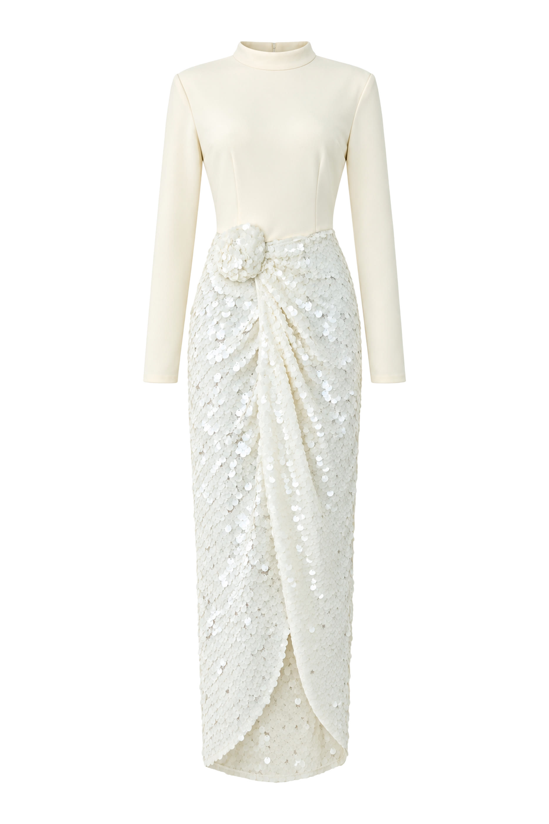 Knotted Midi Dress