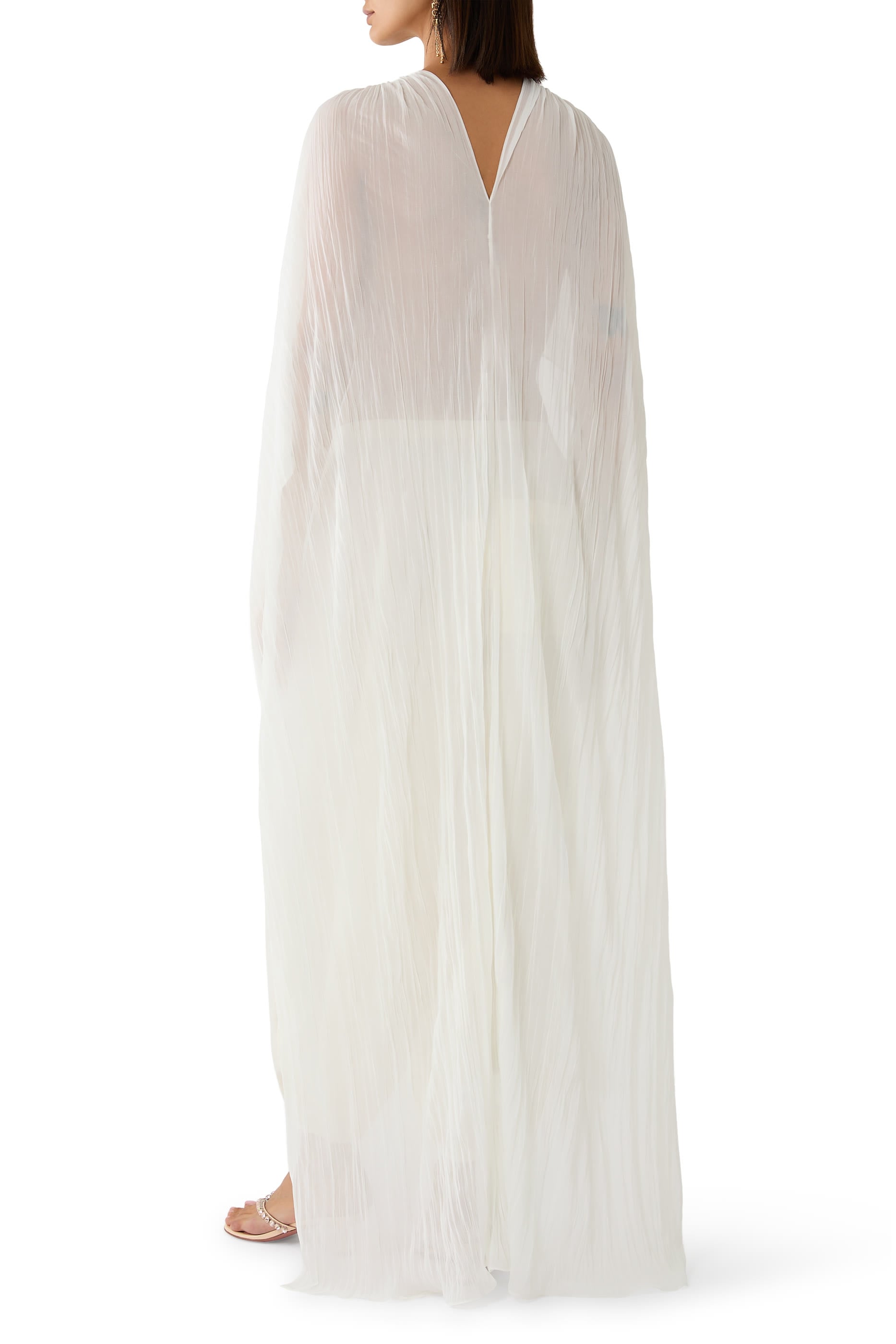  Genoa Crinkle Jersey Cape 