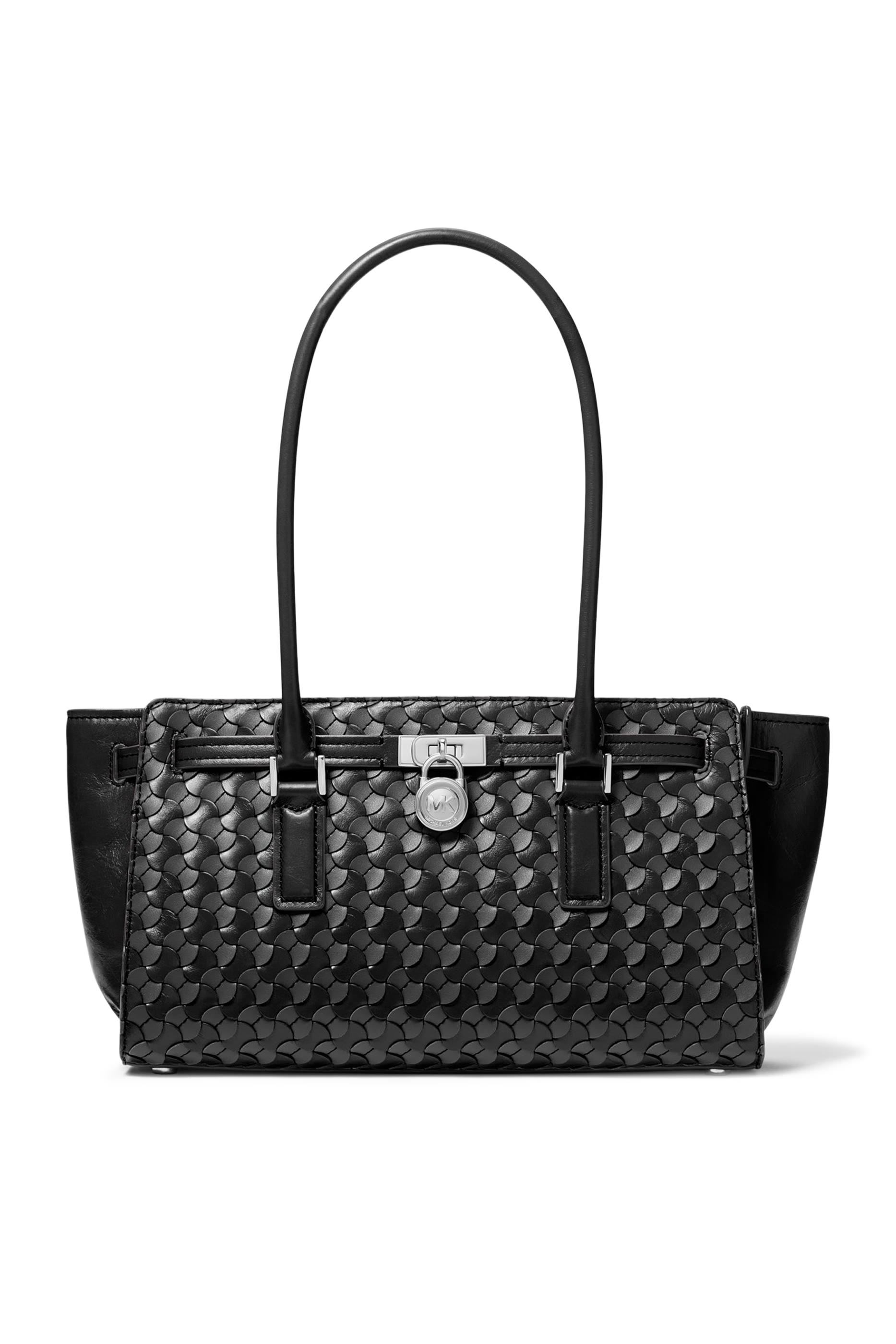 Hamilton Moderne Small Grommeted Leather Satchel