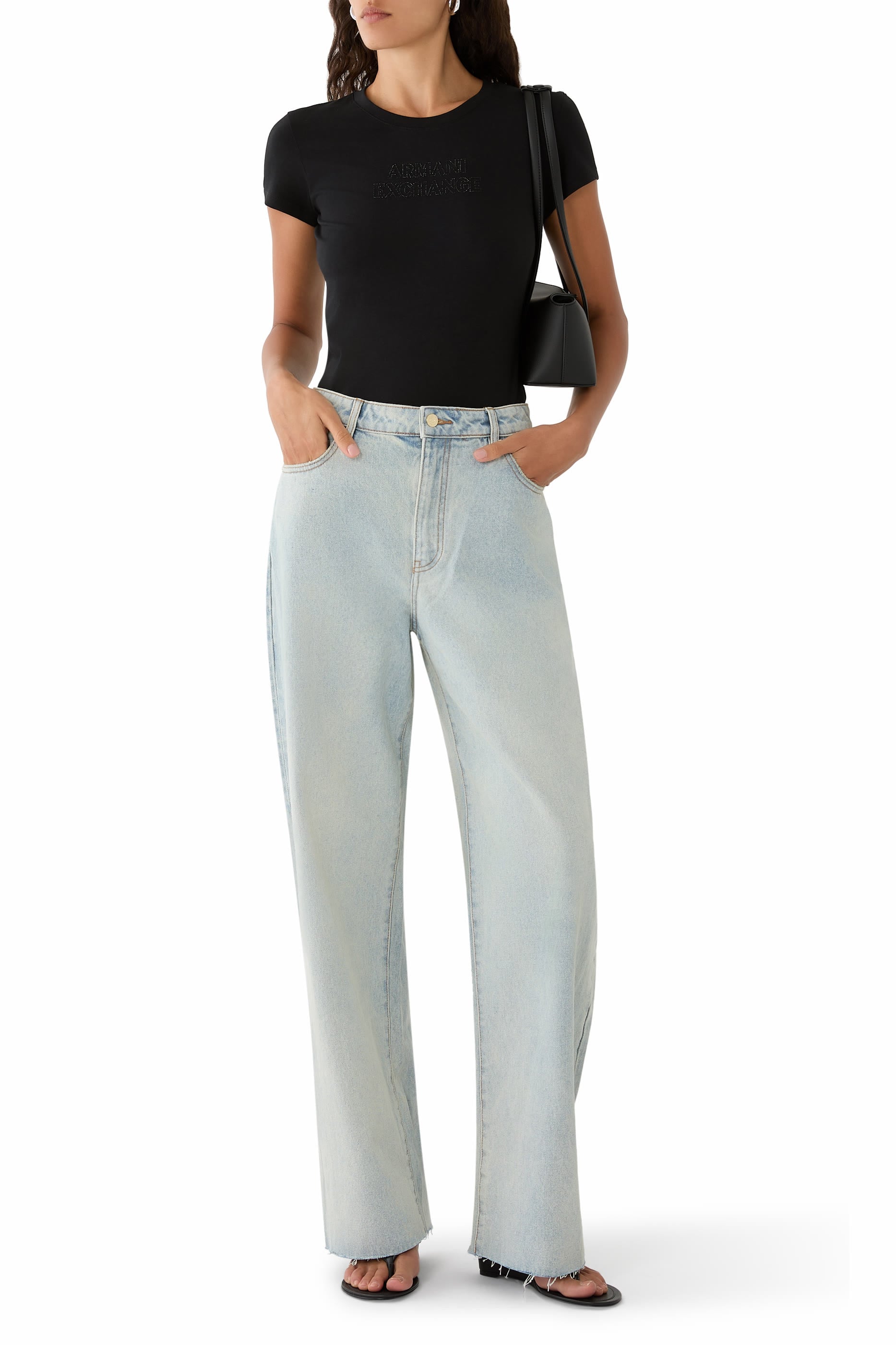 Occasionwear AX Logo Slim T-Shirt
