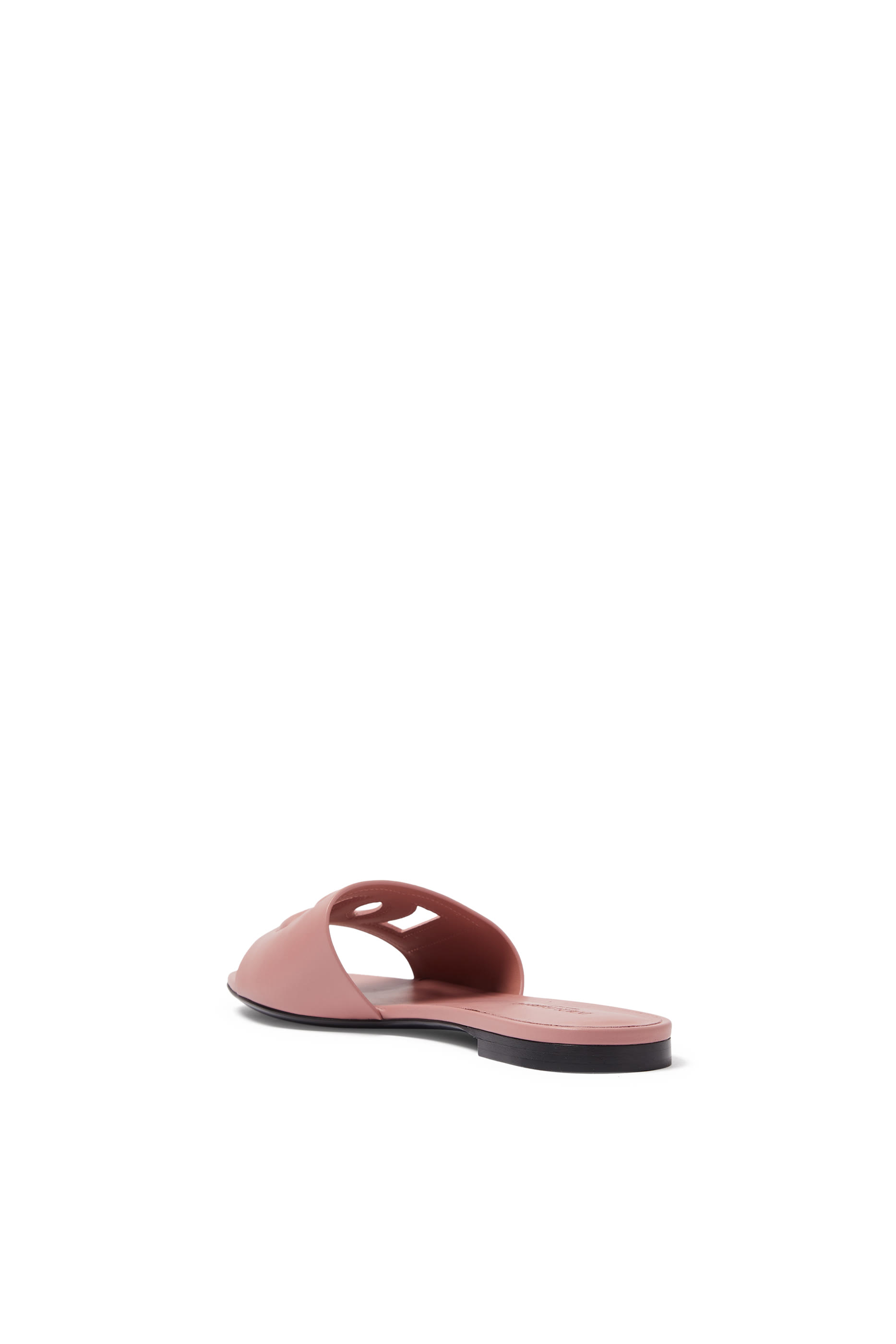 Calfskin Slides with DG Logo