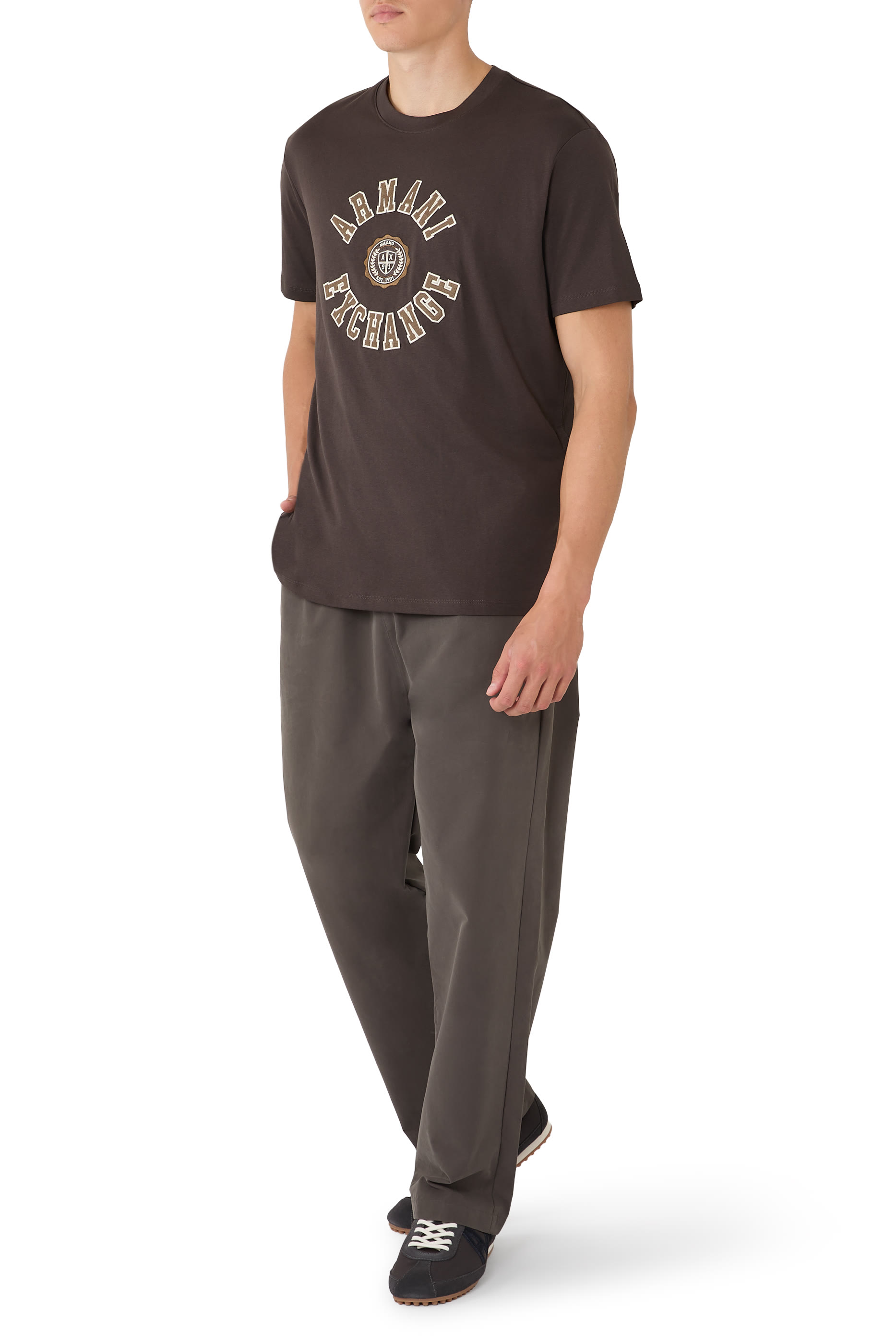 Circular Emblem Regular T-Shirt