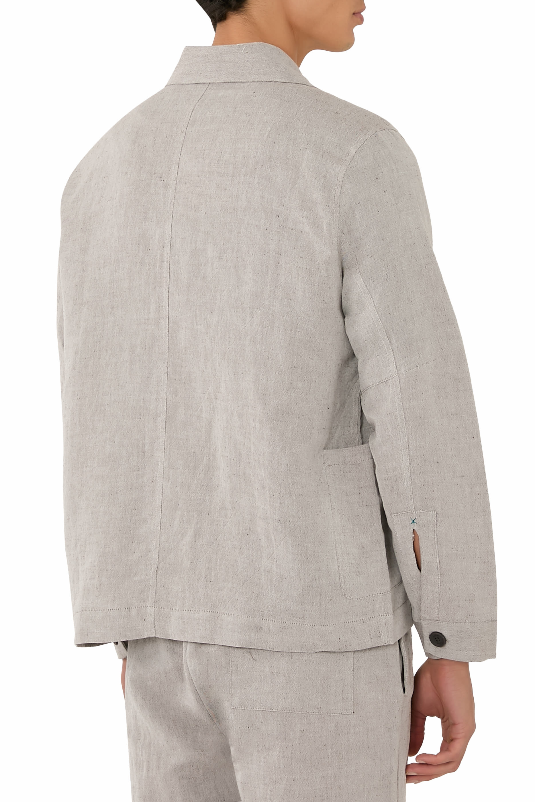 Relaxed Linen Jacket