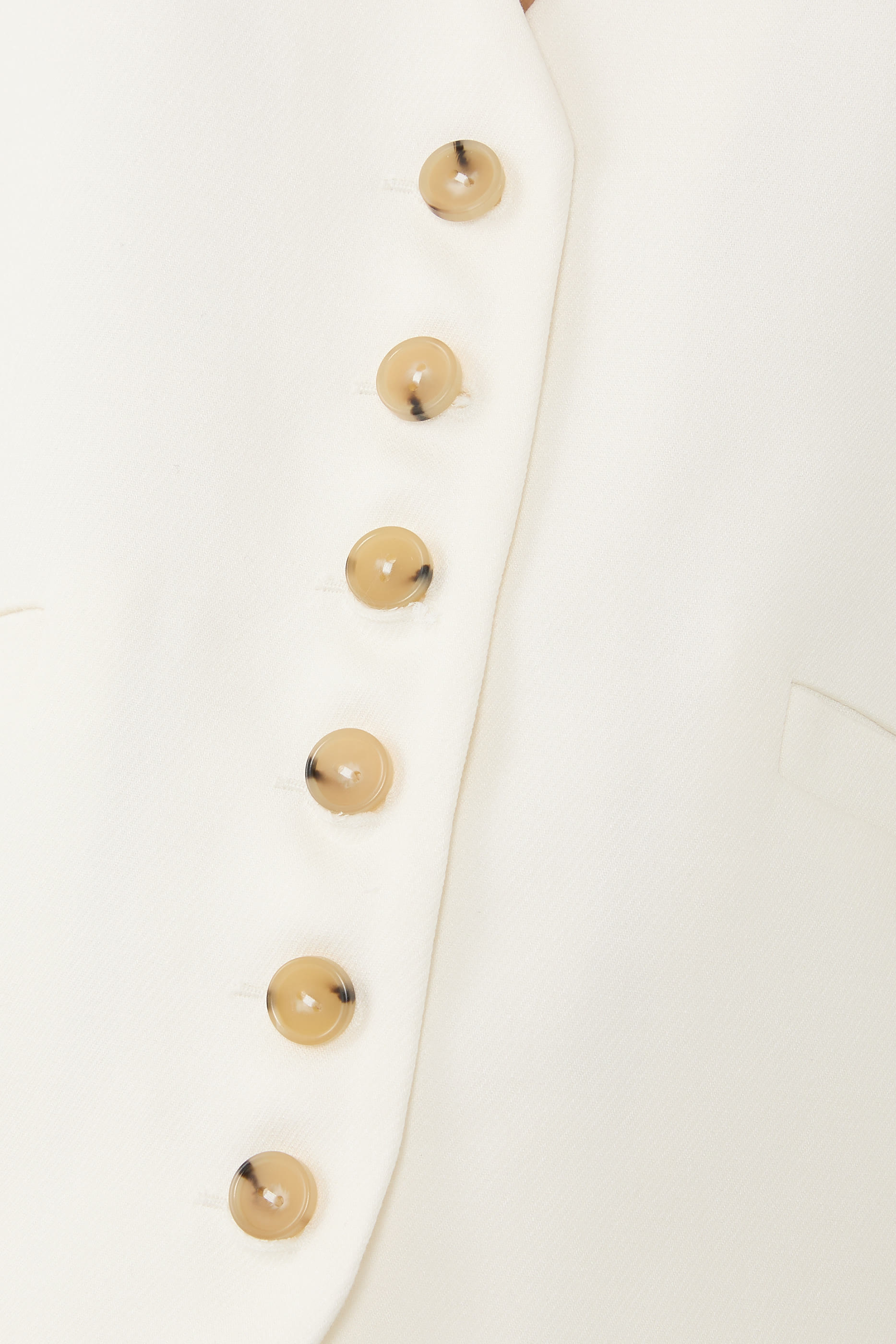 Sculptural Fitted Vest 