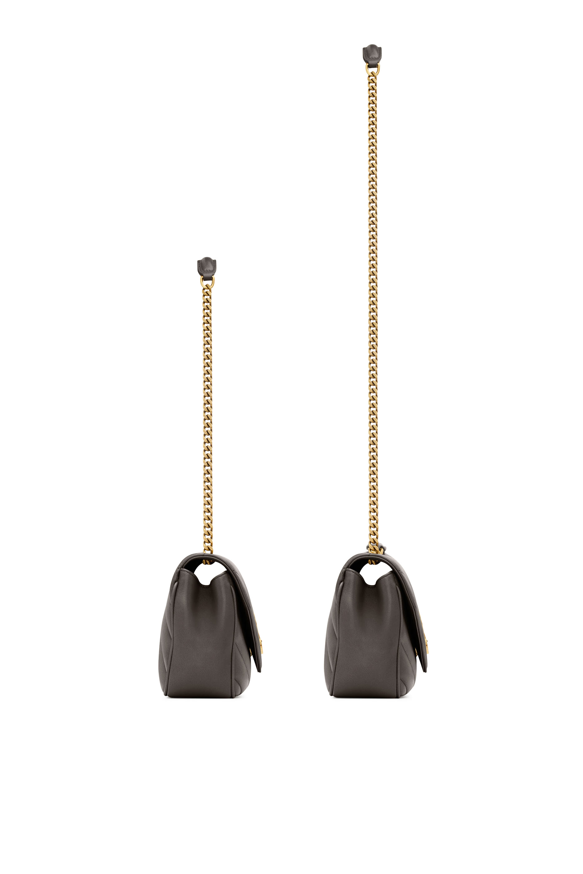  Loulou Small Chain Bag In Matelass&eacute; Lambskin