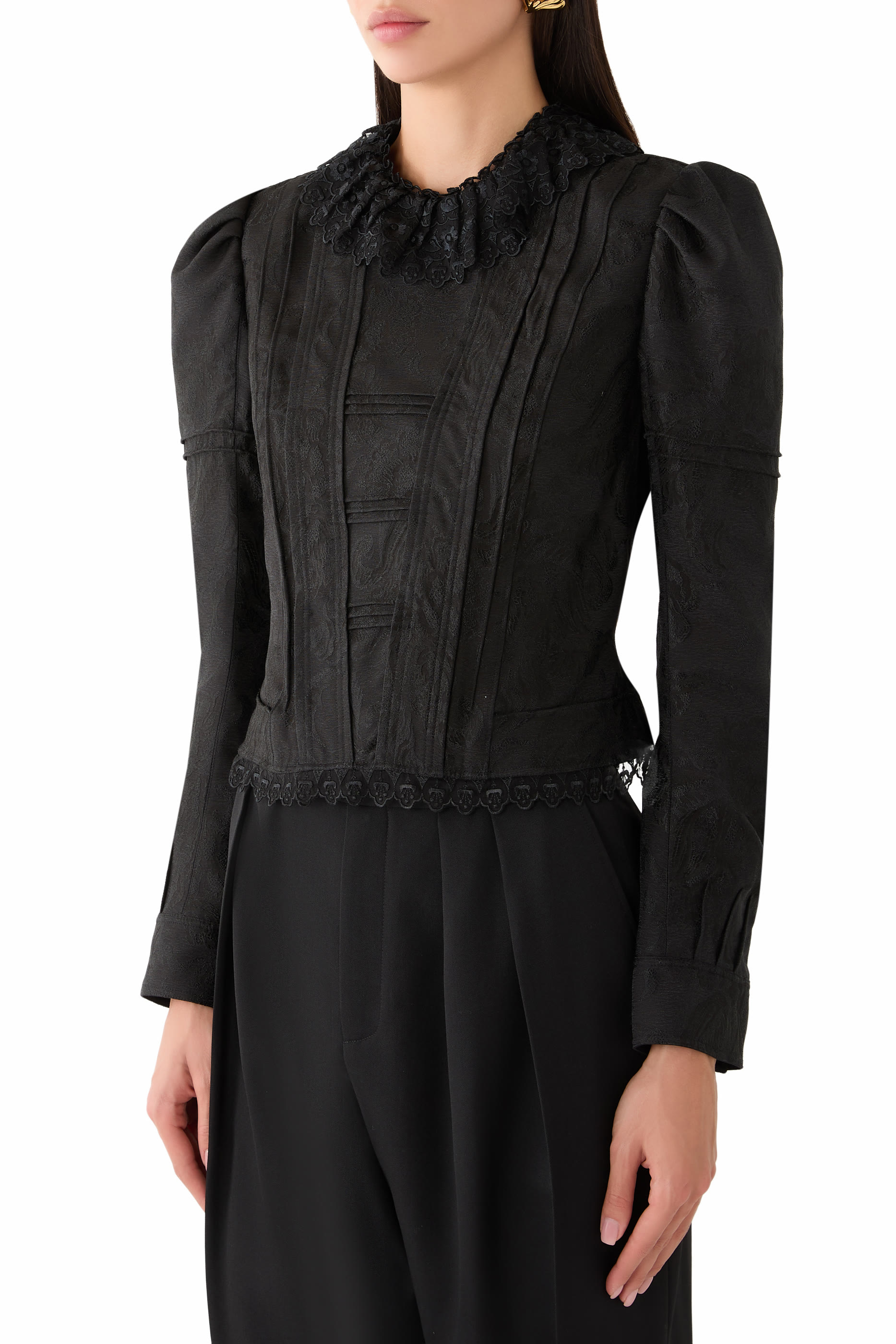 Floral Motif Baroque Jacket