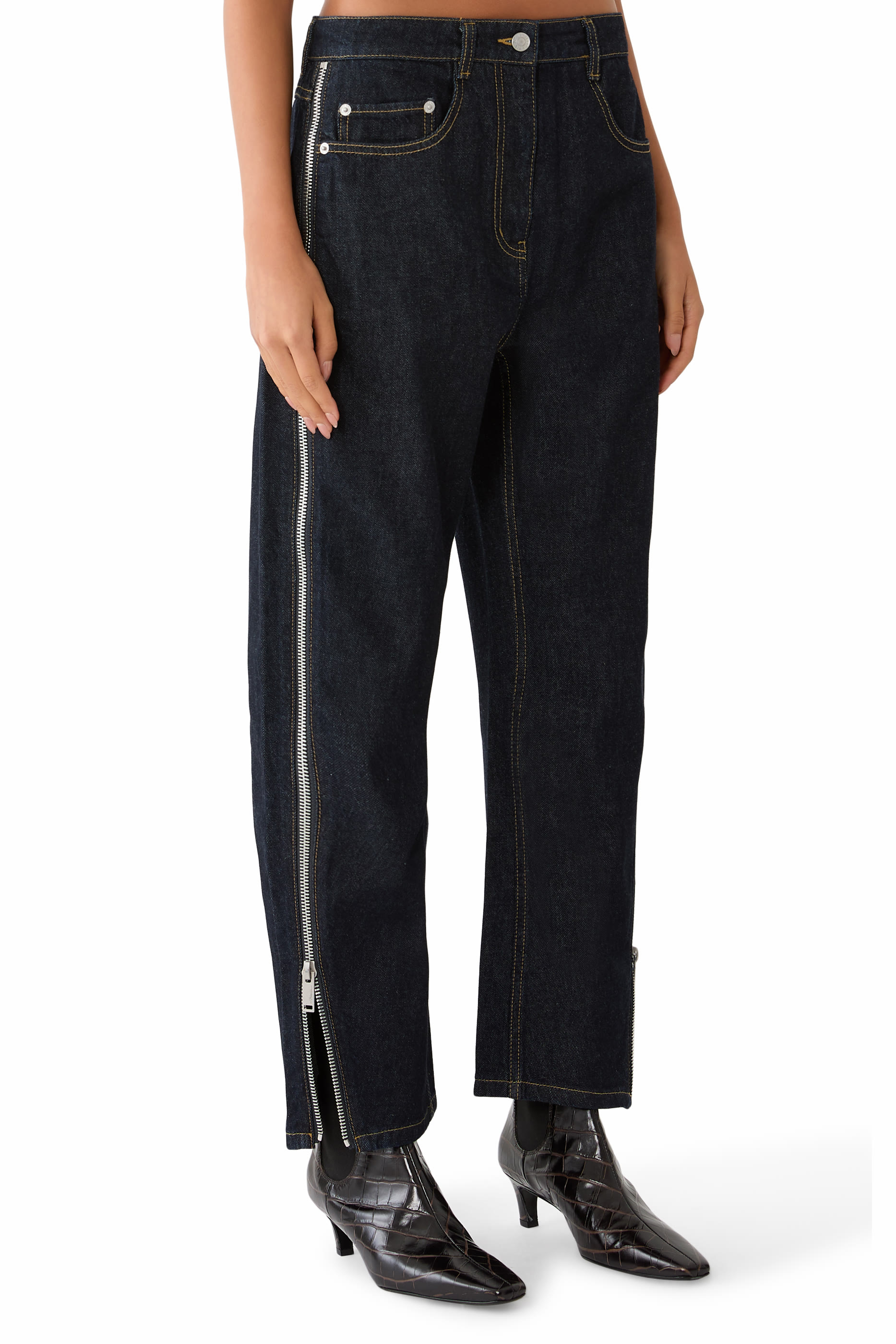 Curve Zip Pants