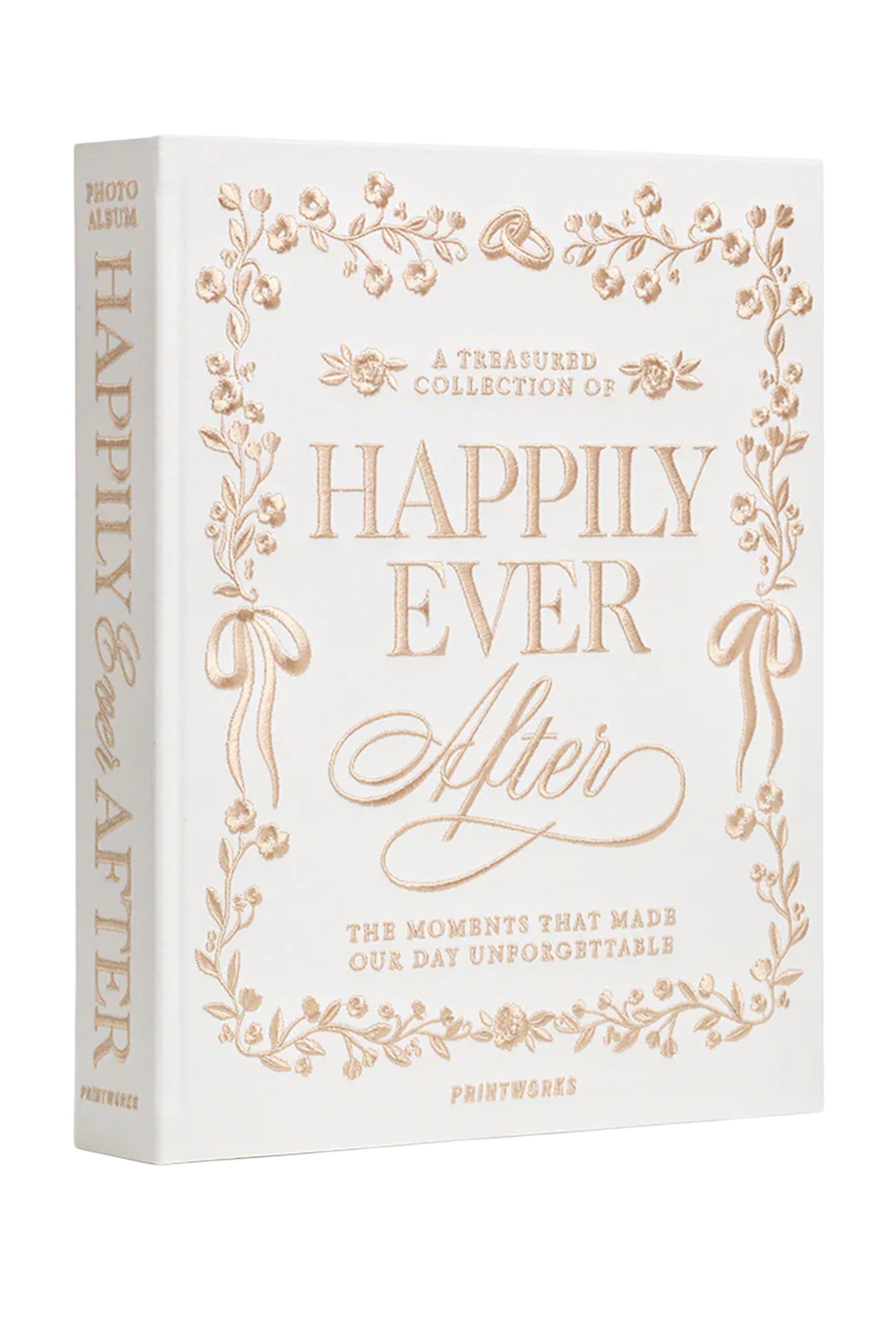 Happily Ever After Embroidered Photo Album