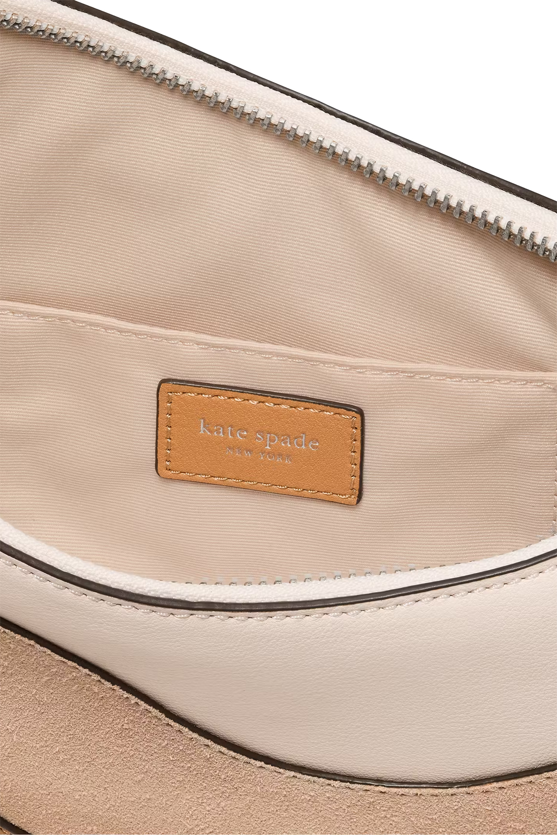 Duo Wavy Suede Crossbody Bag