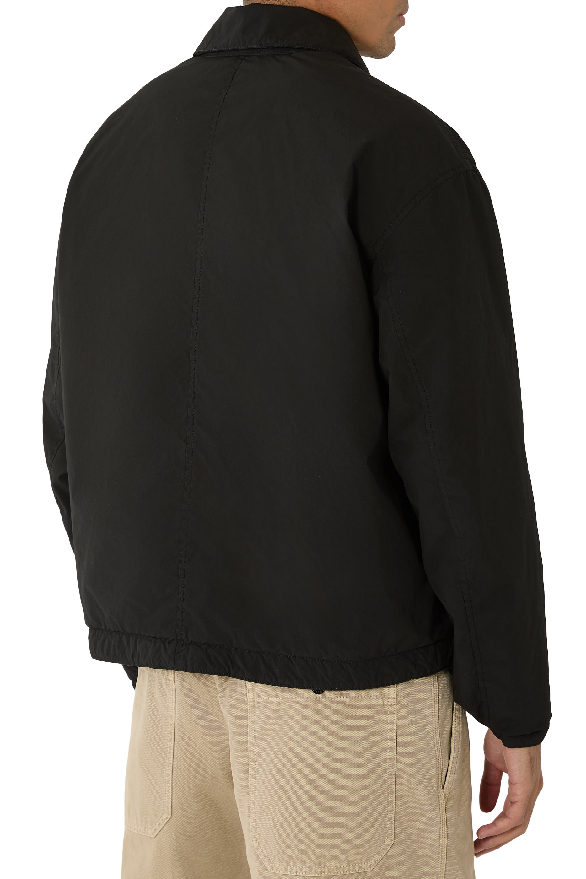 Anti-Drop and Snap Pockets Coach Jacket