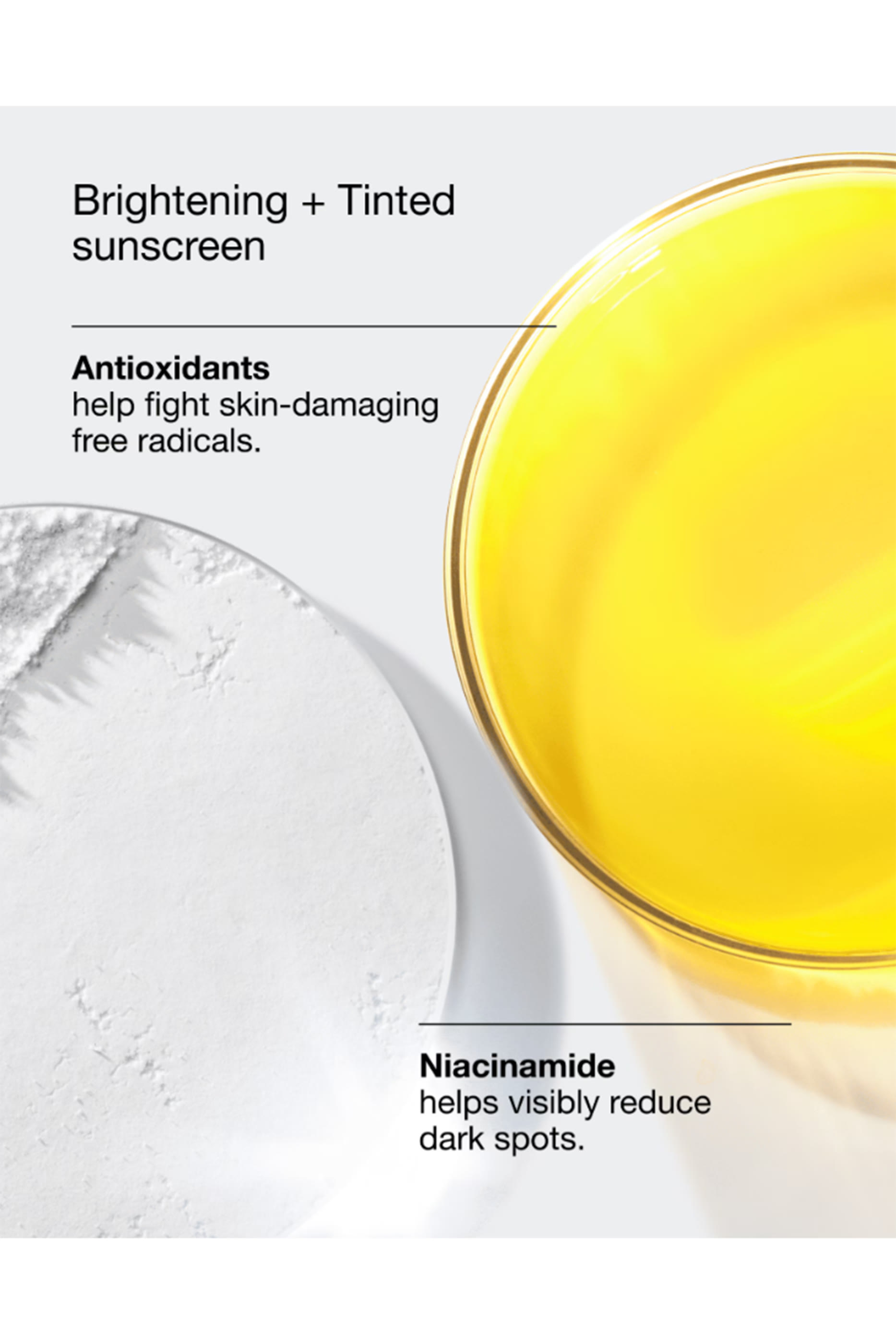 مستحضر يو في سولوشنز ملون لتفتيح البشرة وحمايتها من الشمس مع عامل SPF 50/PA+++ طويل الأمد