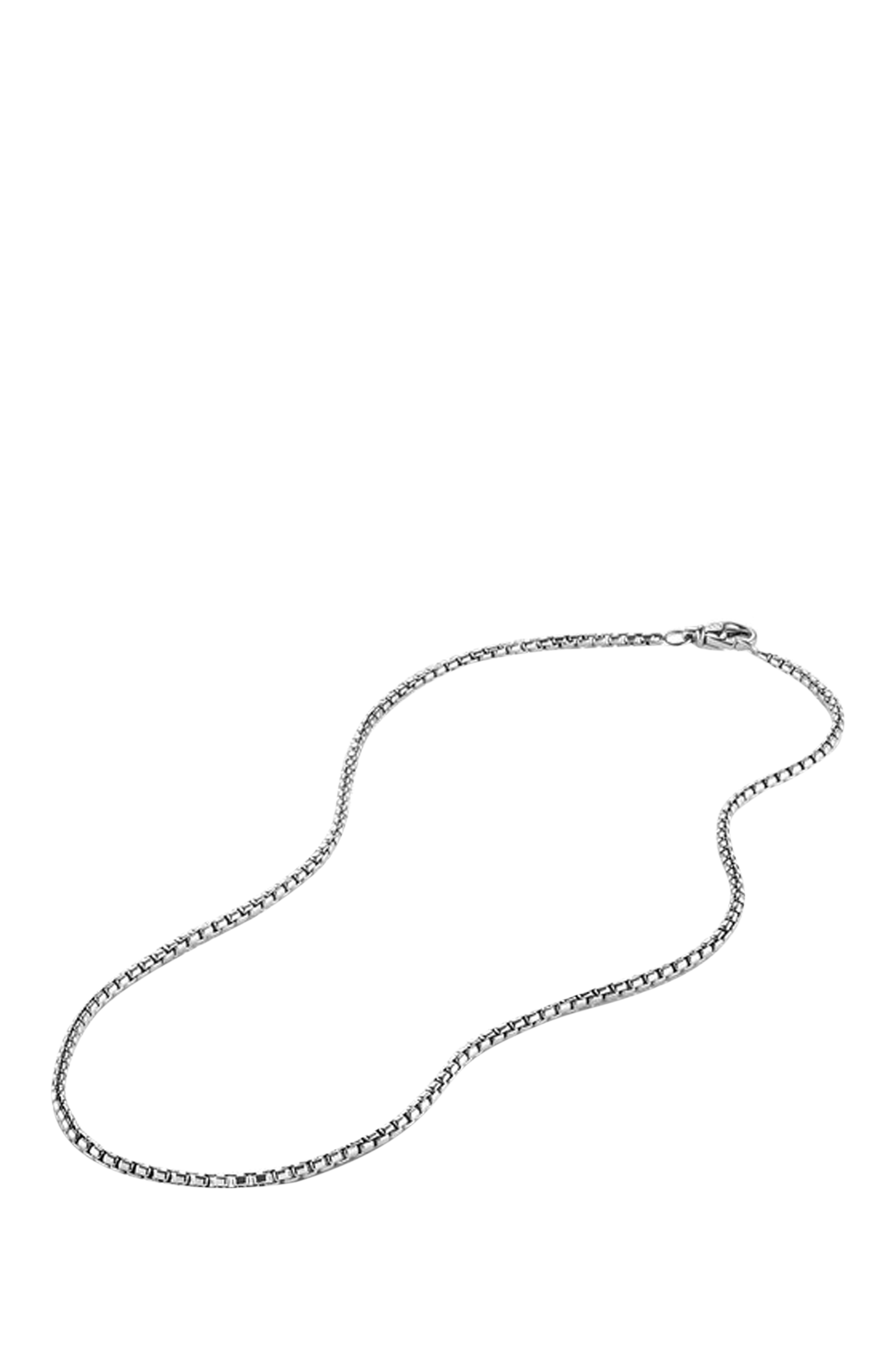  Box Chain Necklace, Sterling Silver 