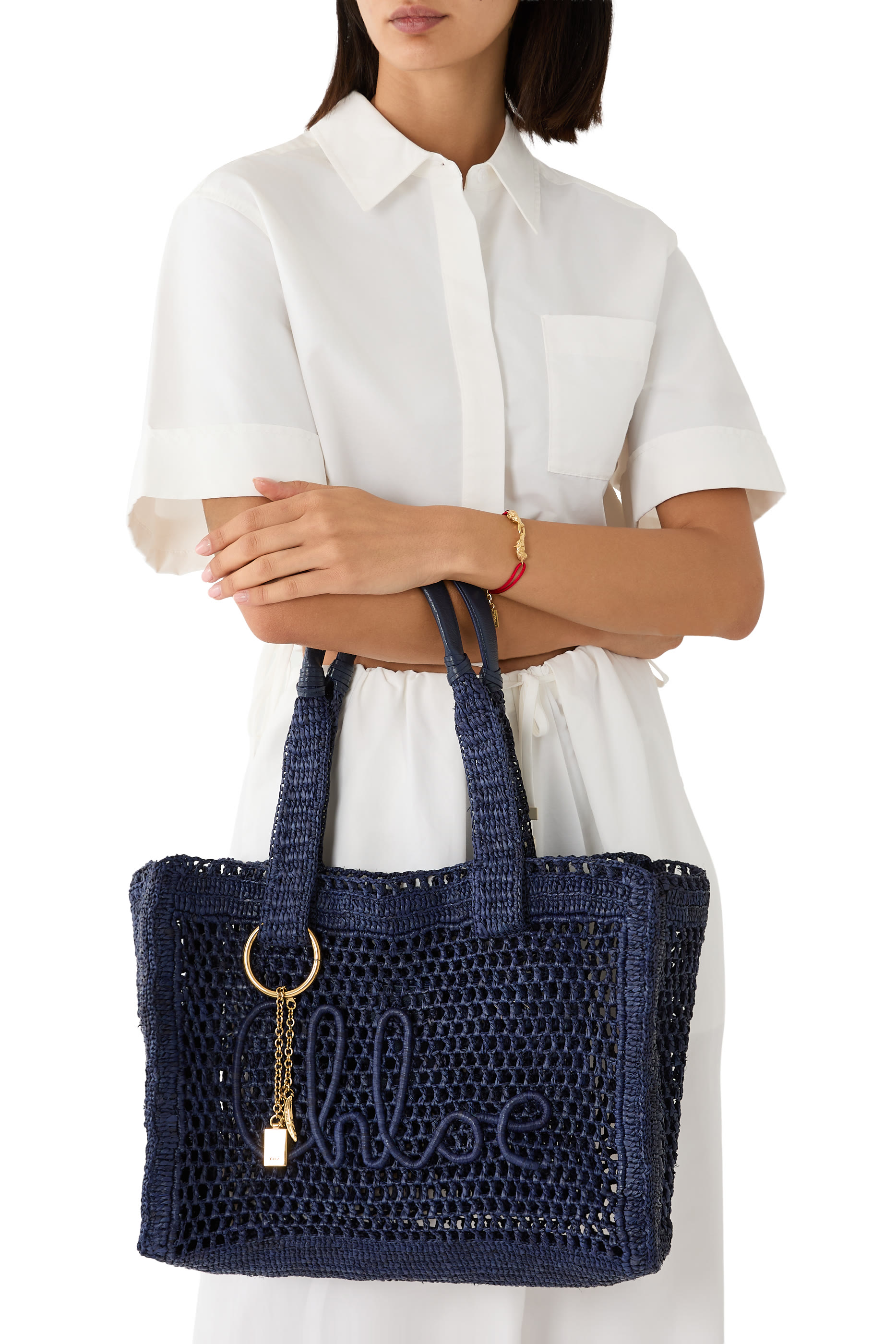 Summer Banana East-West Tote Bag