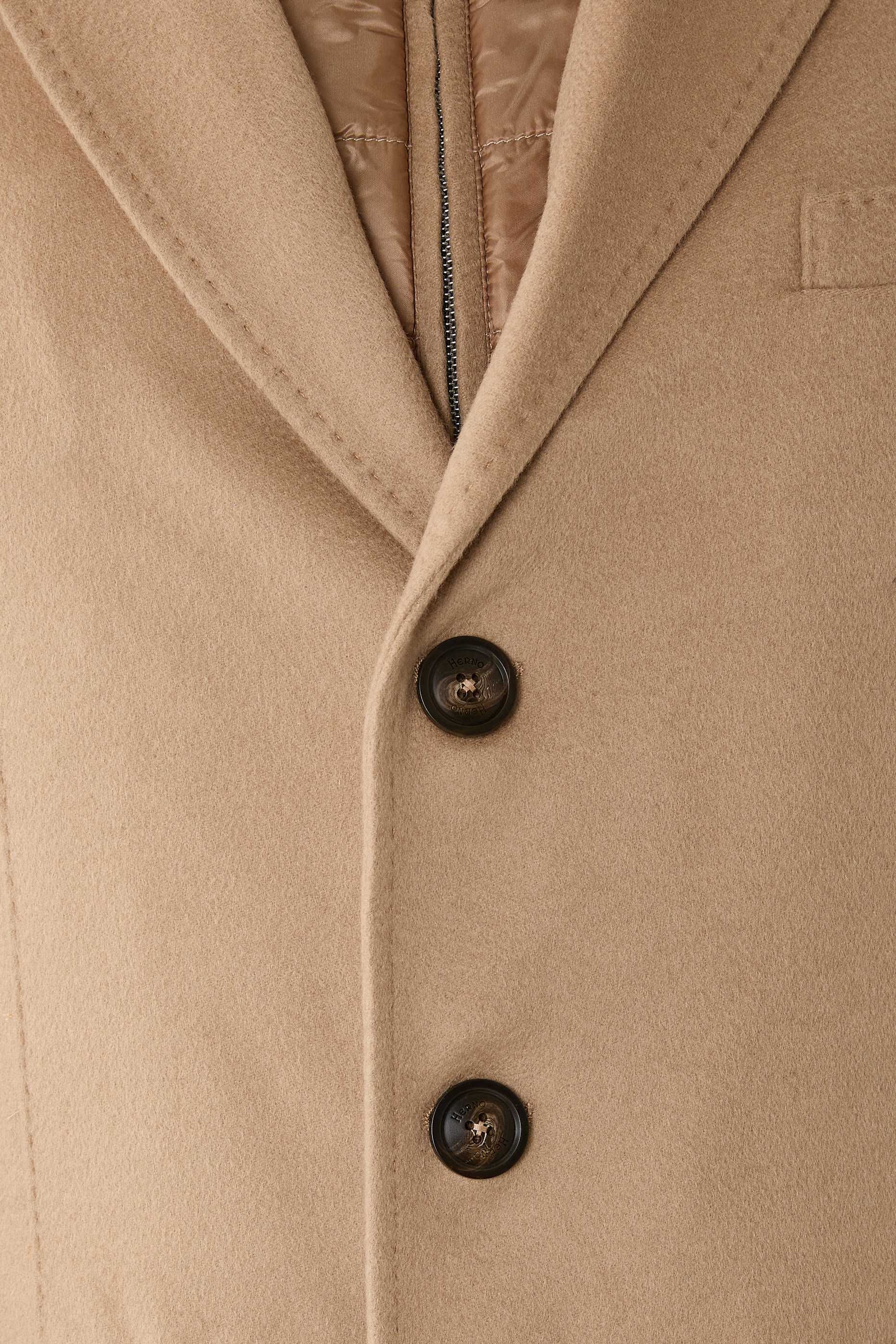 Double Layer Lapel Coat