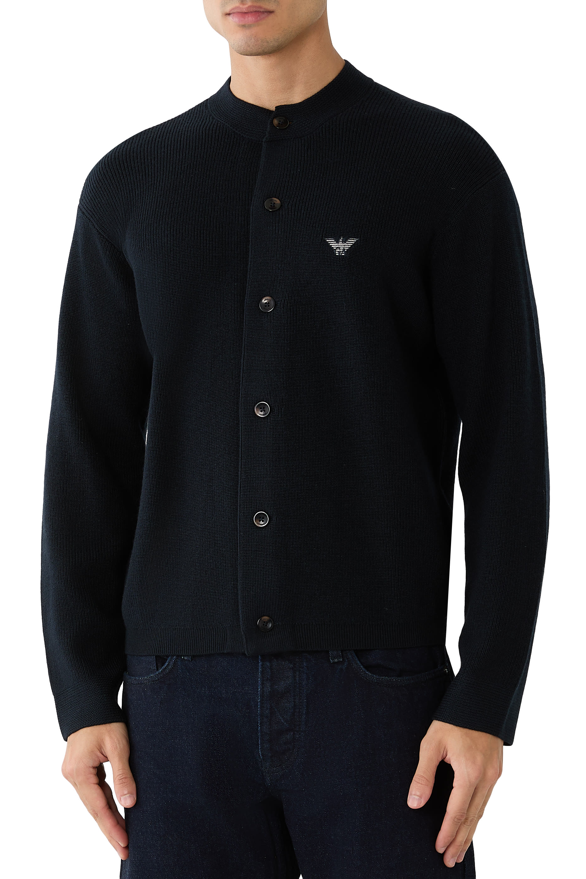 Hong Kong Capsule Half English Rib Cardigan
