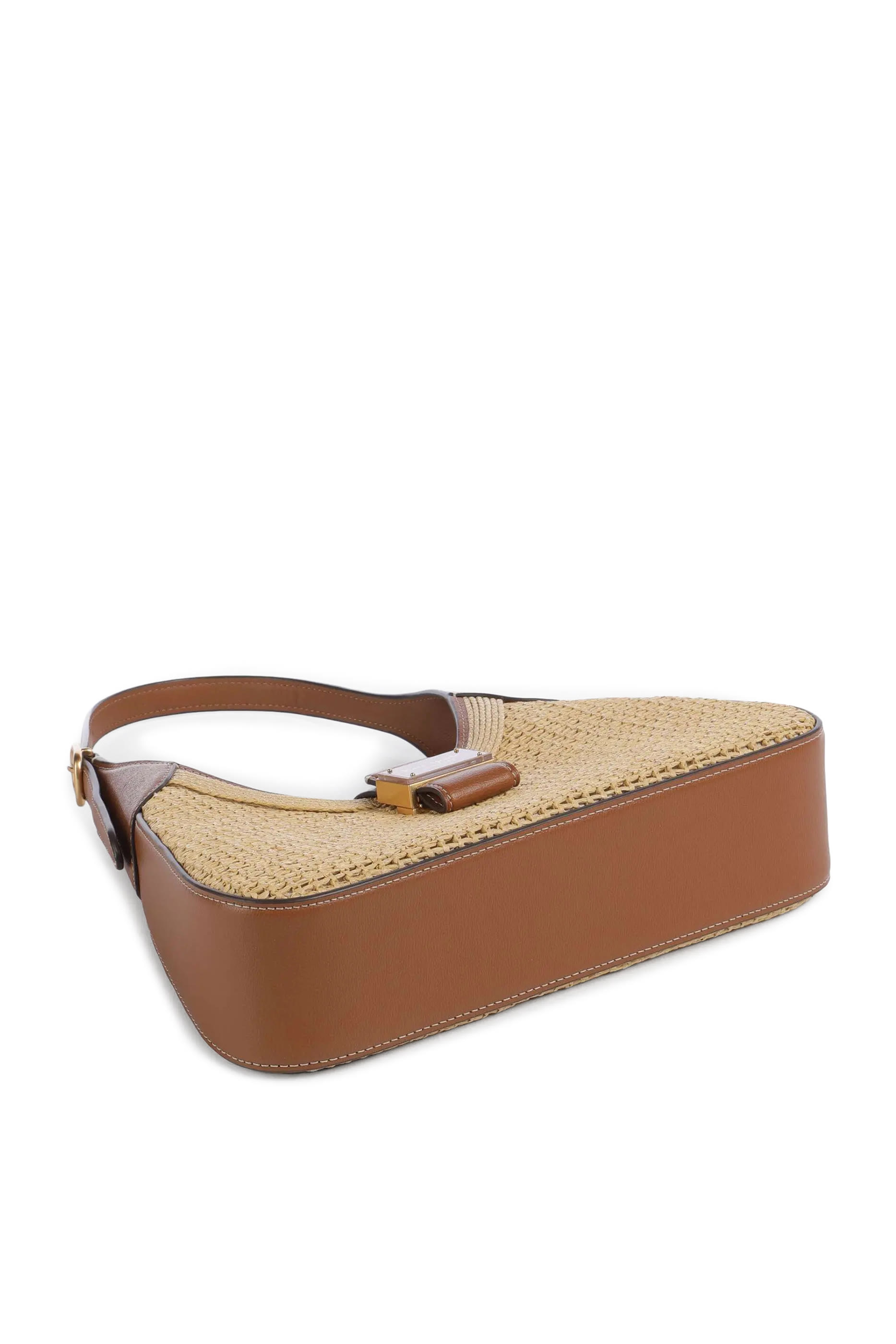 Nouveau Straw Small Shoulder Bag