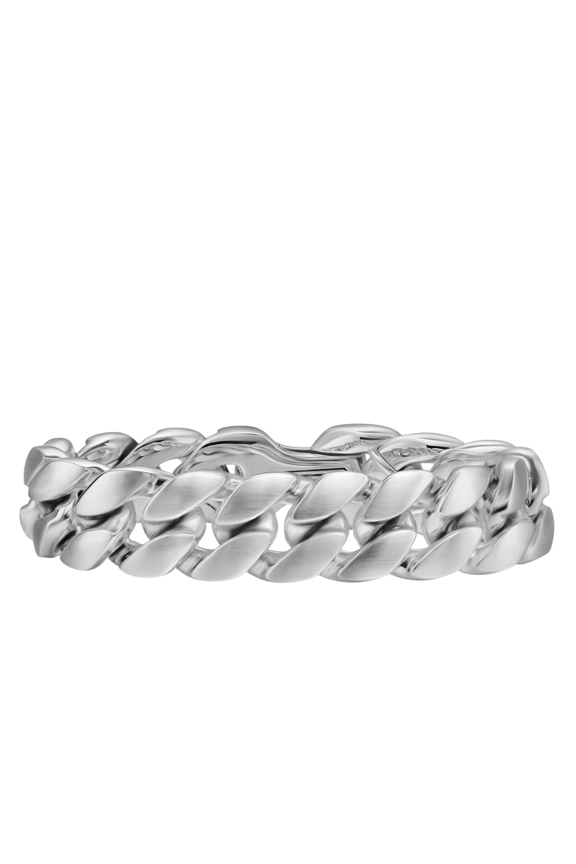 Curb Chain Bracelet, Sterling SIlver