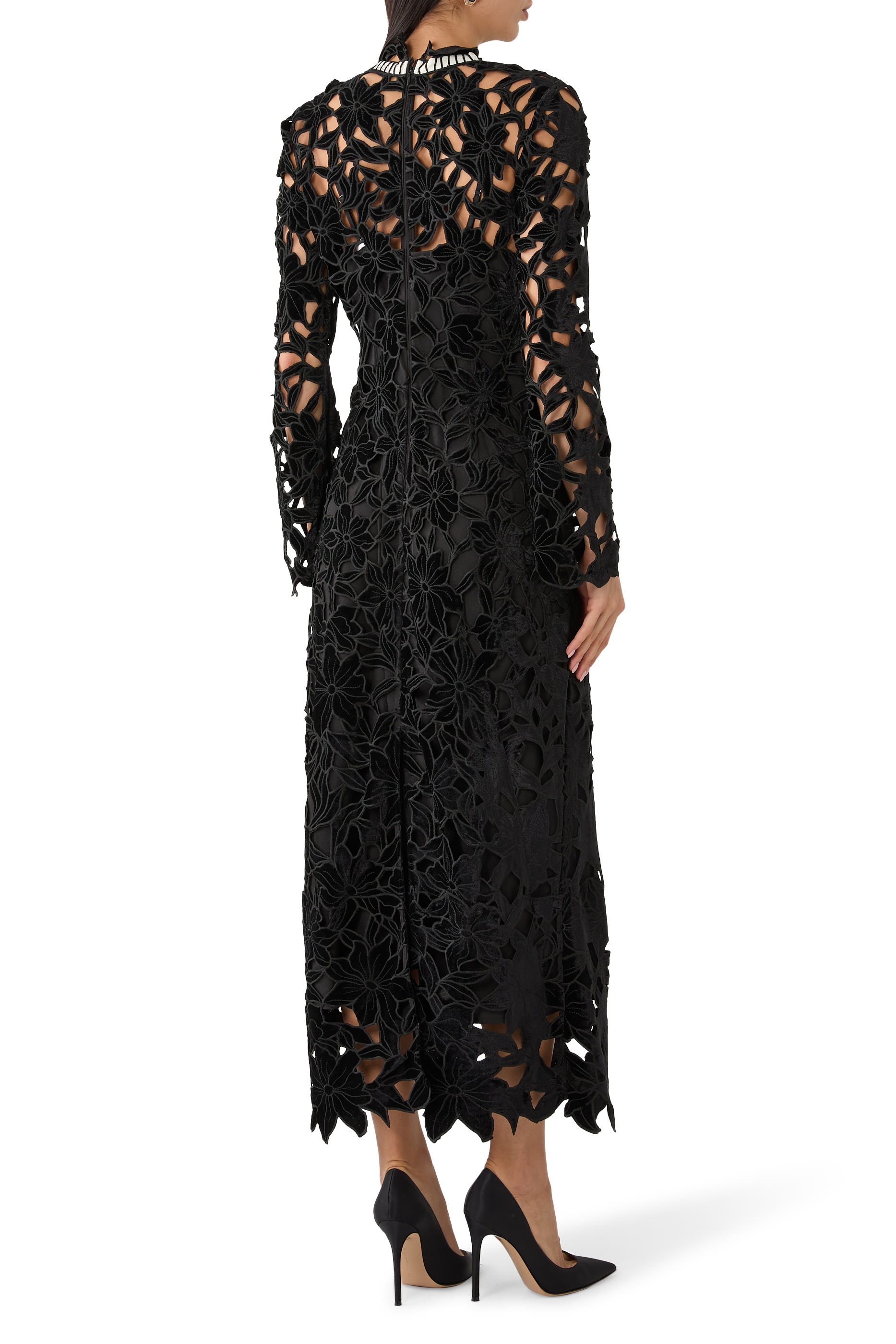 Thiora Lace Midi Dress