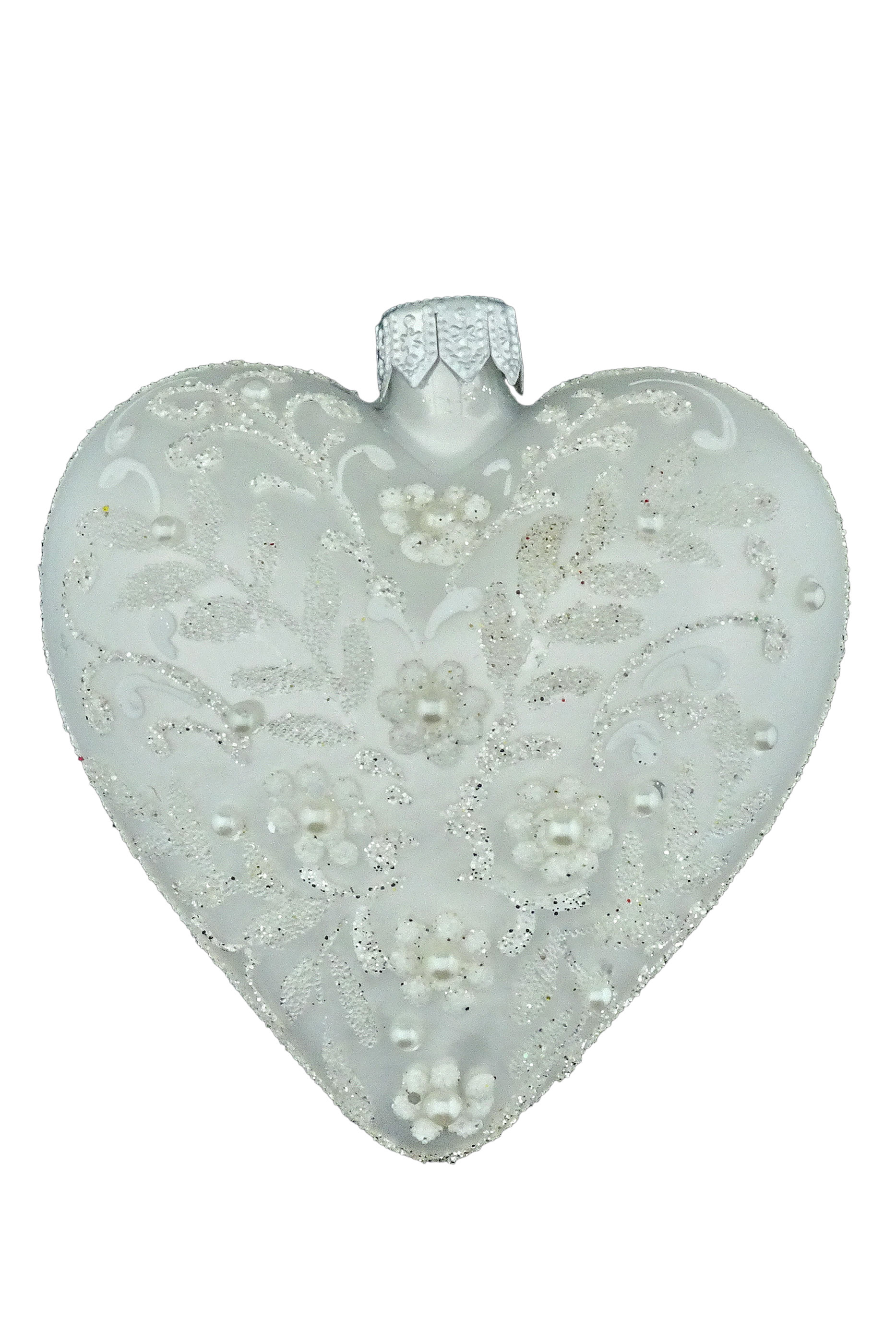 Glass Heart Ornament