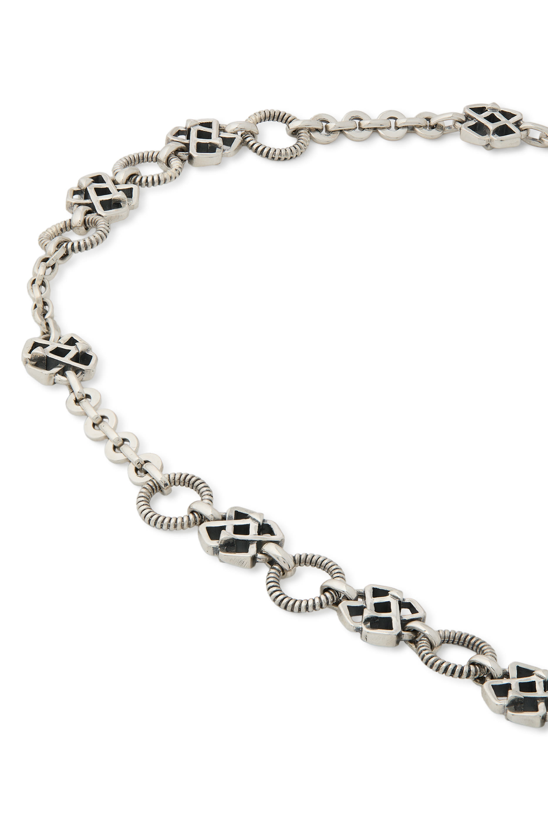 Multi-Way Necklace, 18K Gold and Sterling Silver, Pearl & Garnet