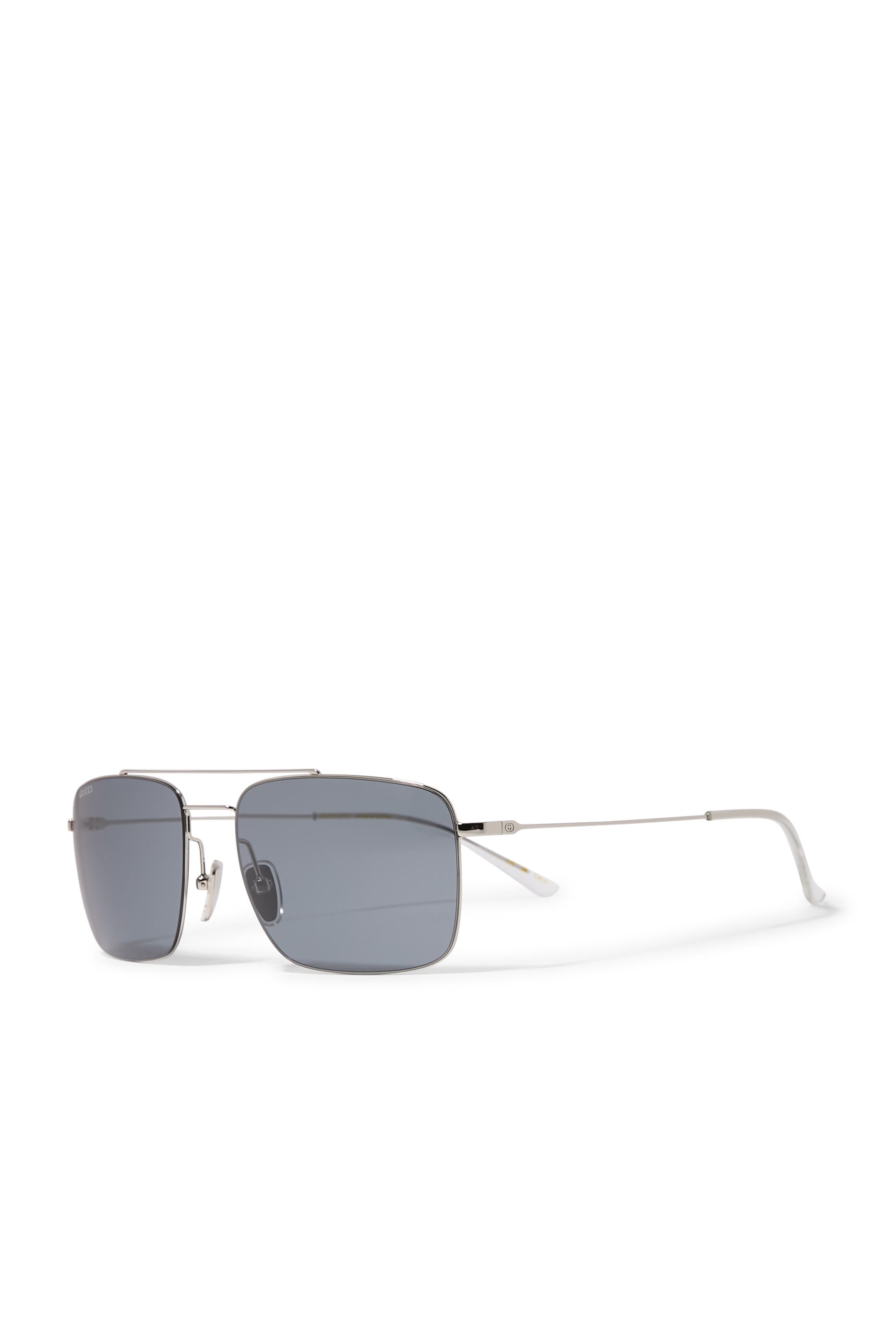 Geometric-Frame Sunglasses