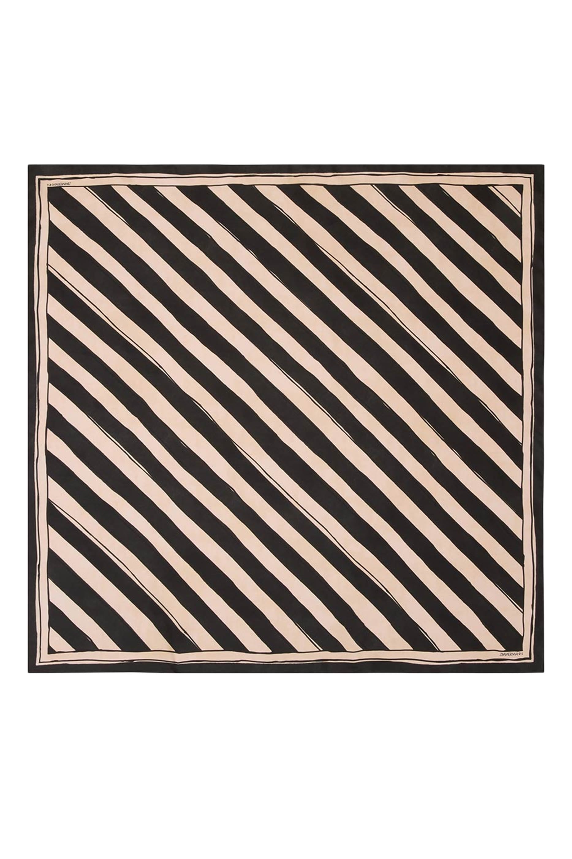 Printed Silk Square Scarf