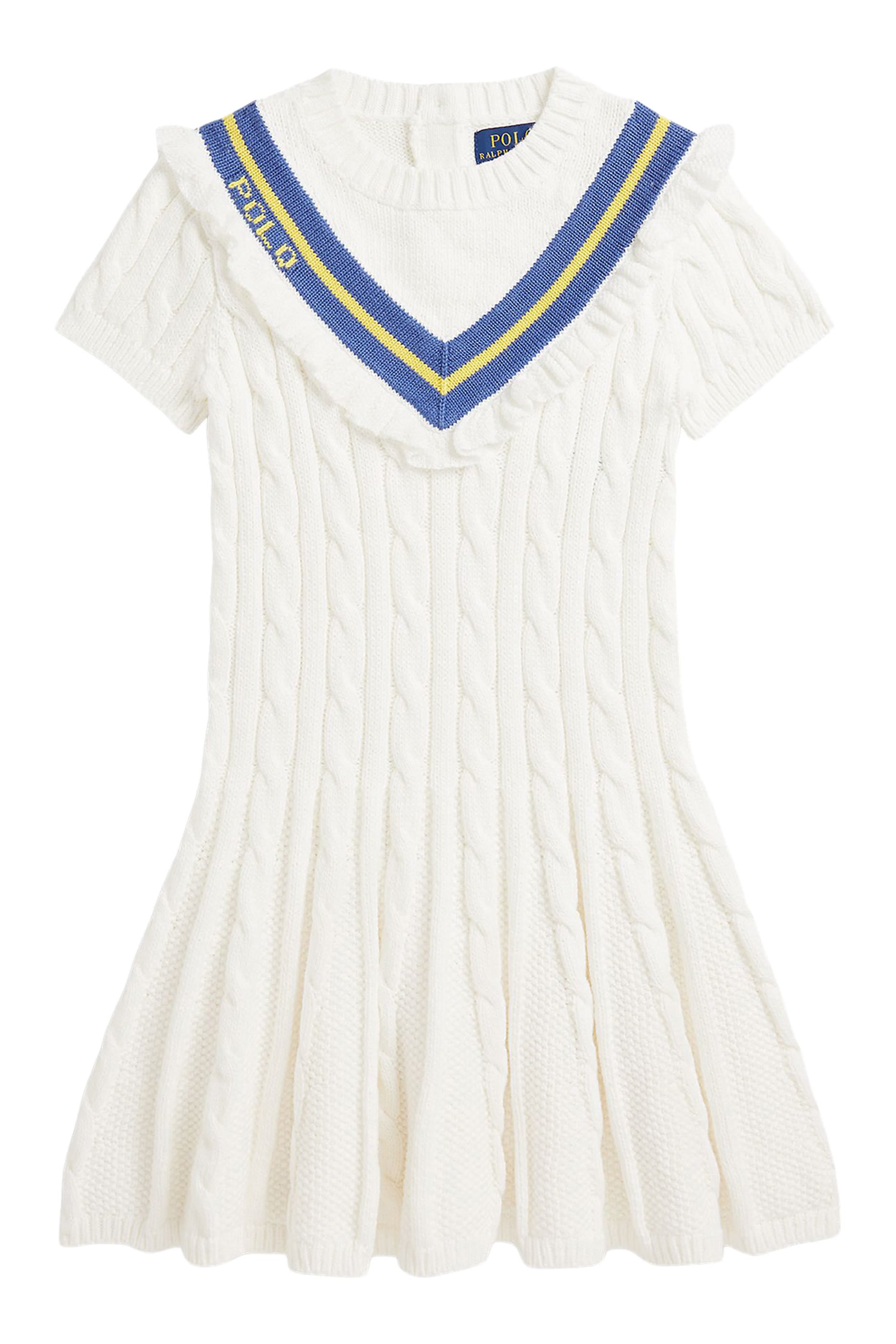 Kids  Cable-Knit Cotton Dress