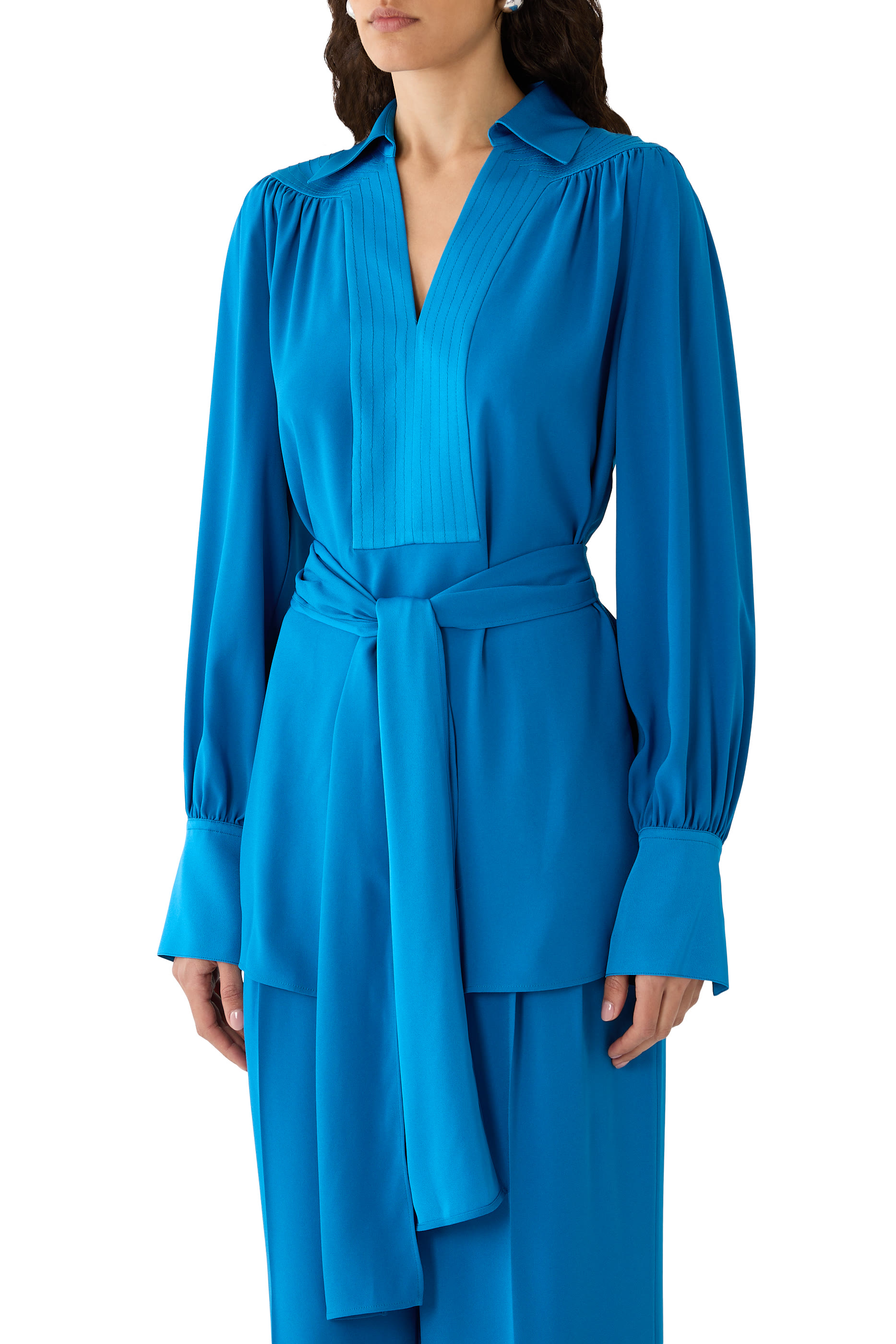 Bou Crepe Blouse