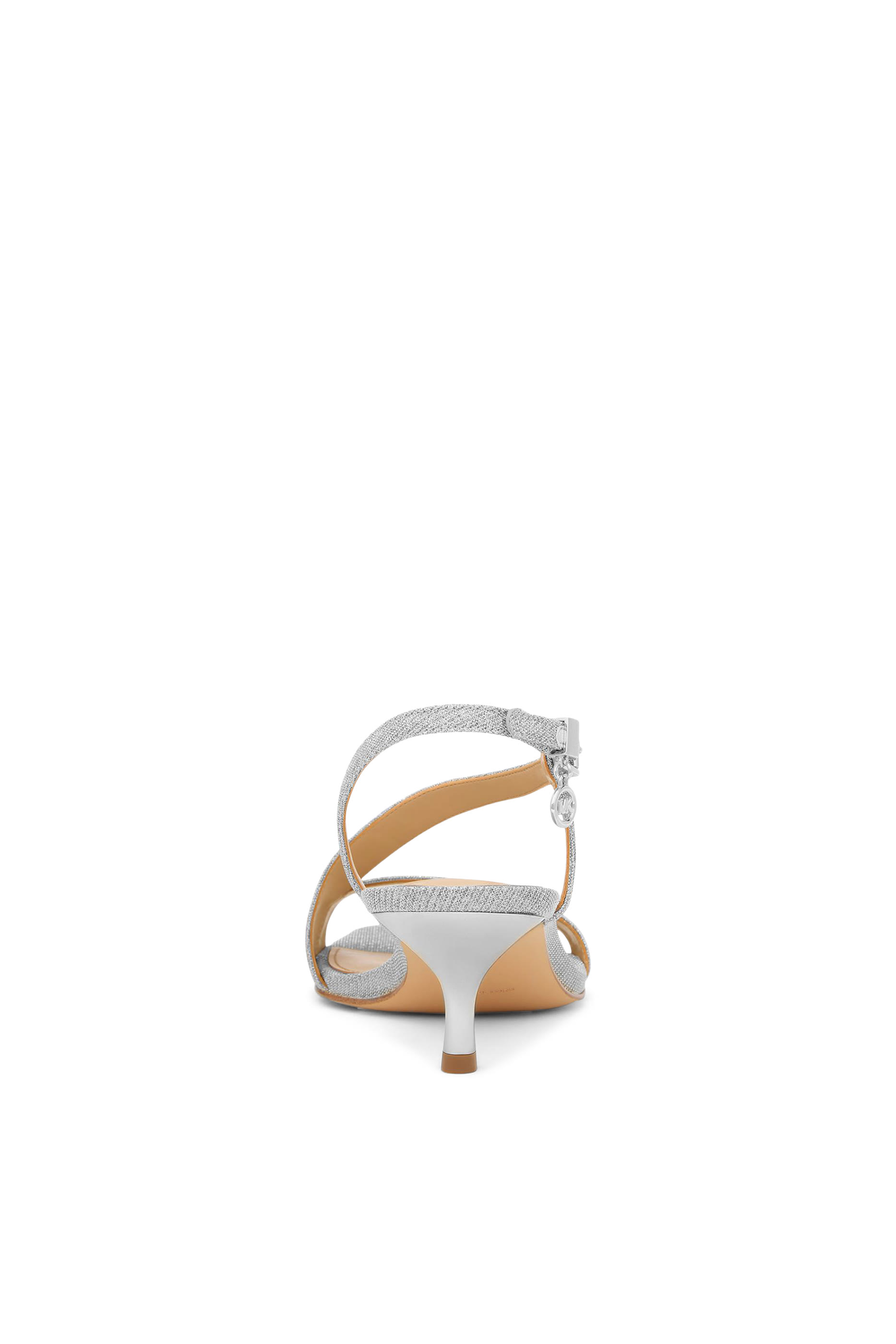 Jaida 50 Glitter Chain Mesh Sandals
