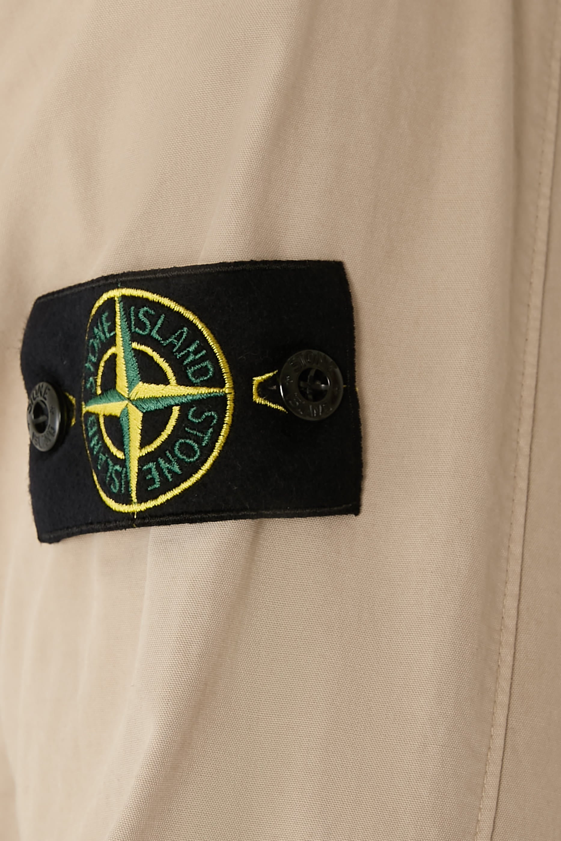 Comfort-Fit Overshirt With Layered Chest Pocket