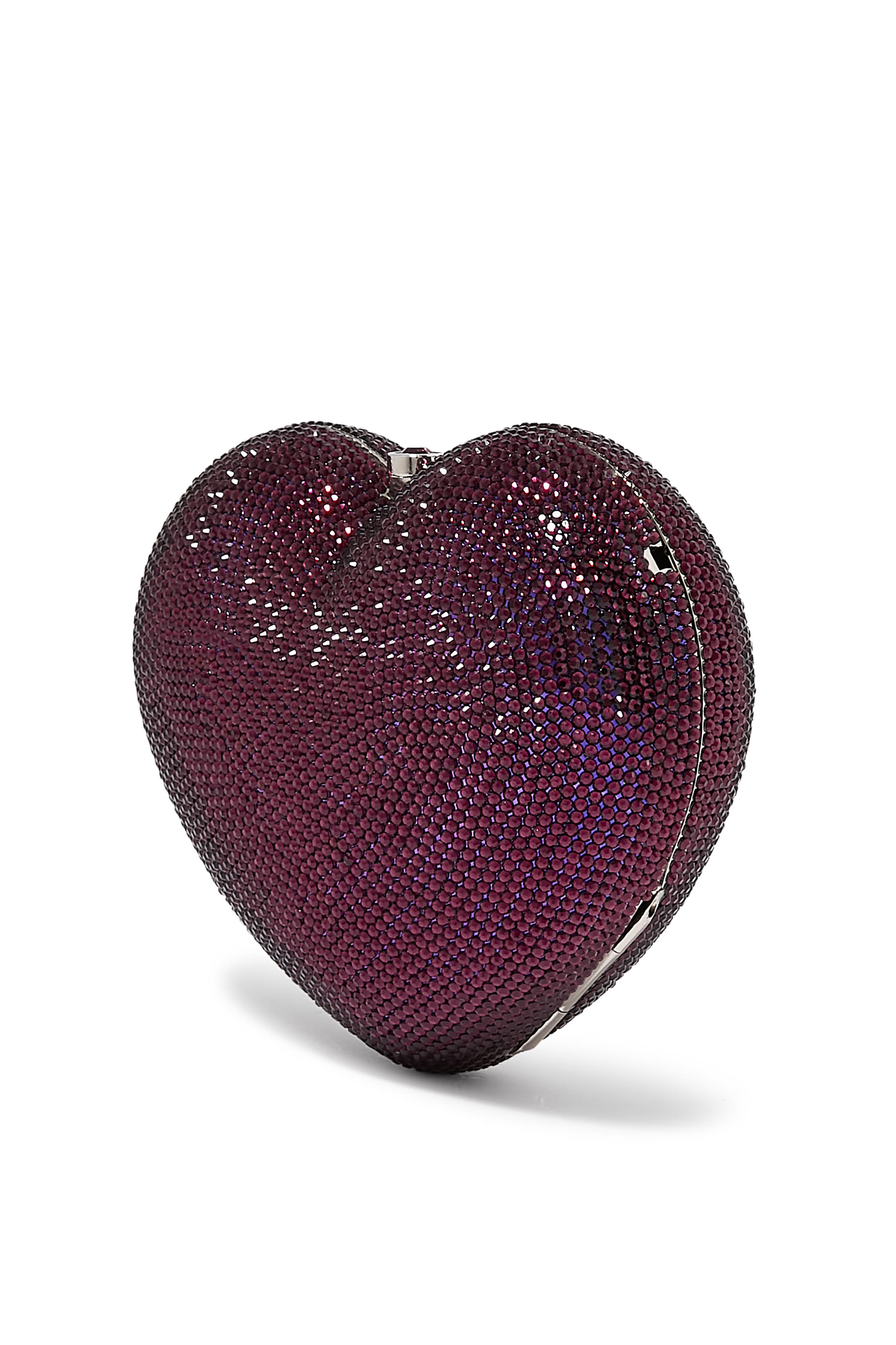 L'Amour Petit Coeur Crystal Clutch Bag