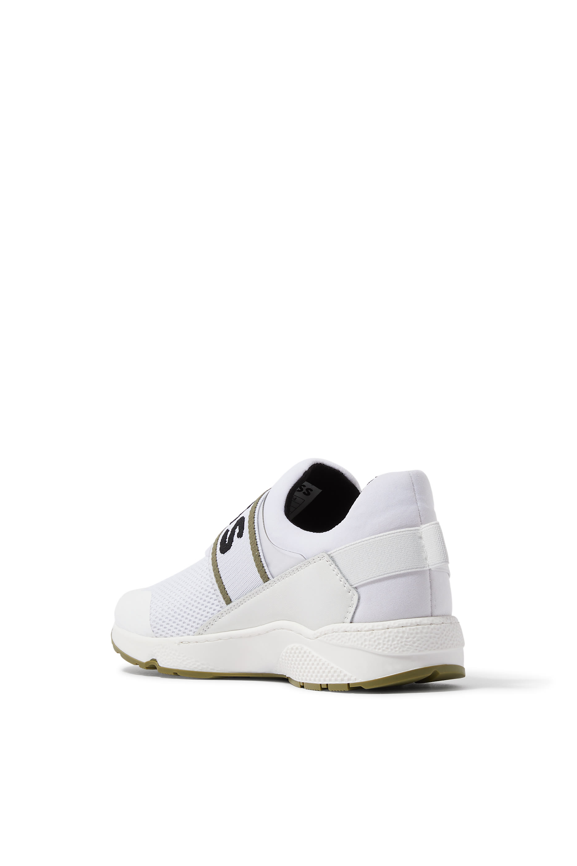 Kids' Trainers in Leather and Mesh