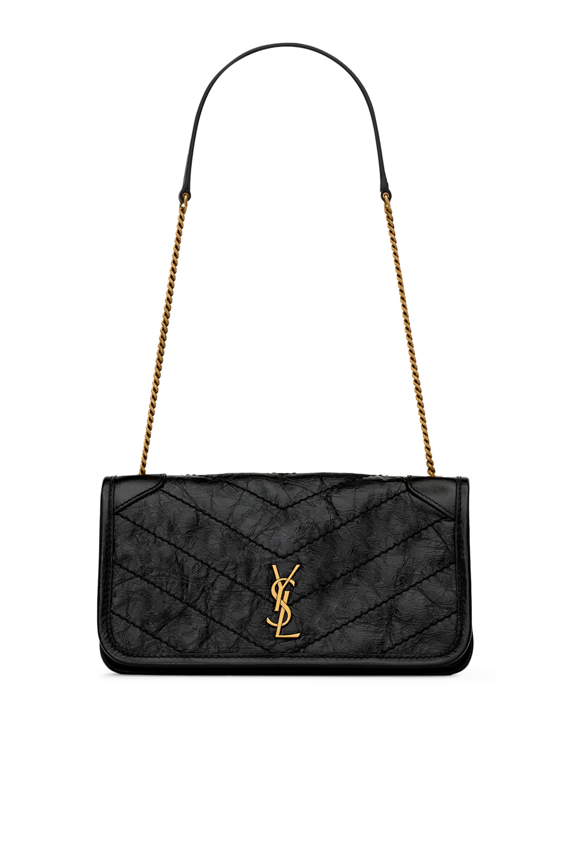Niki Chain Pouch in Vintage Leather