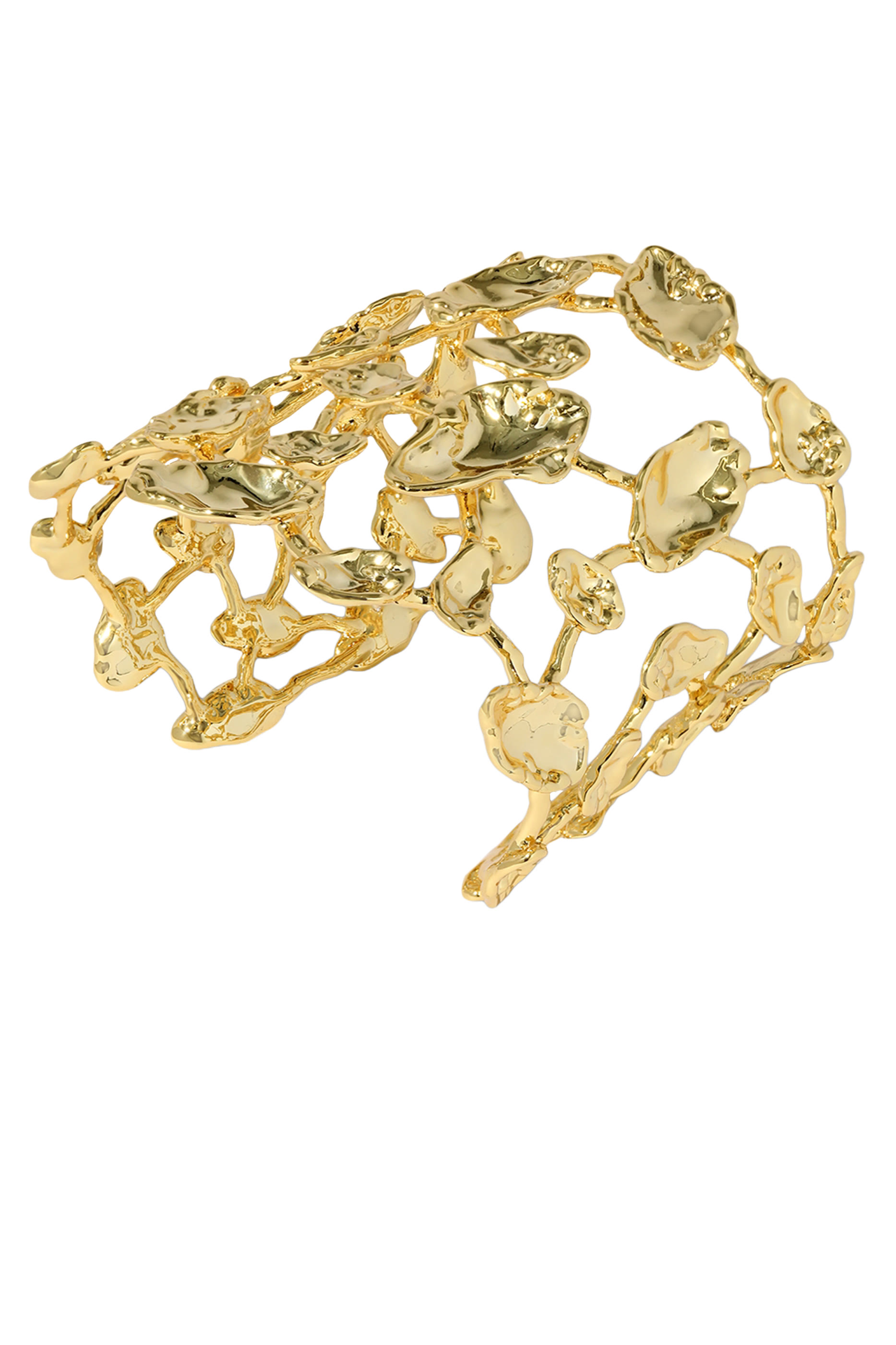 Brut Mosaic Wide Cuff Bracelet
