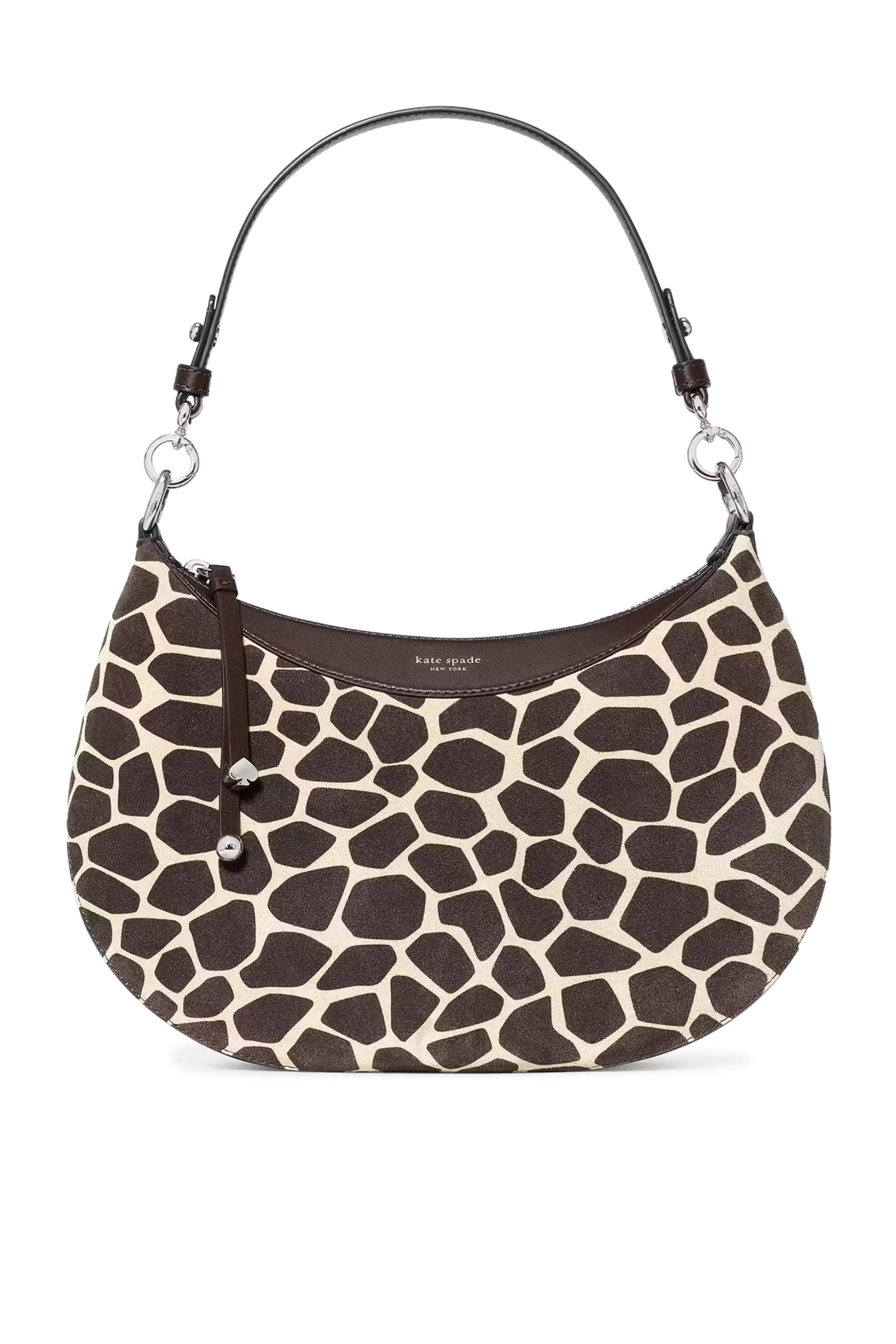 Liv Giraffe Suede Shoulder Bag