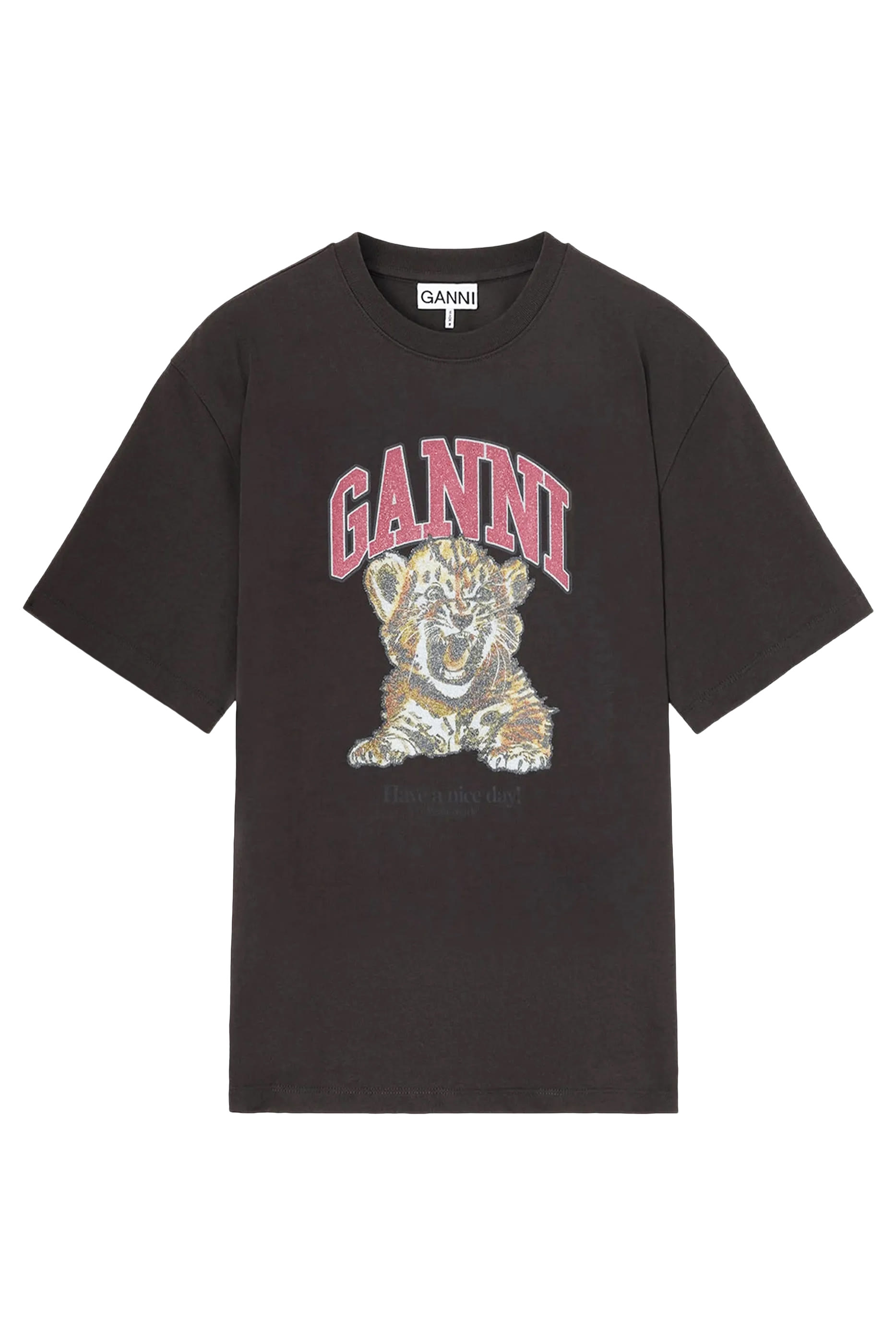 Caviar Print Tiger T-shirt