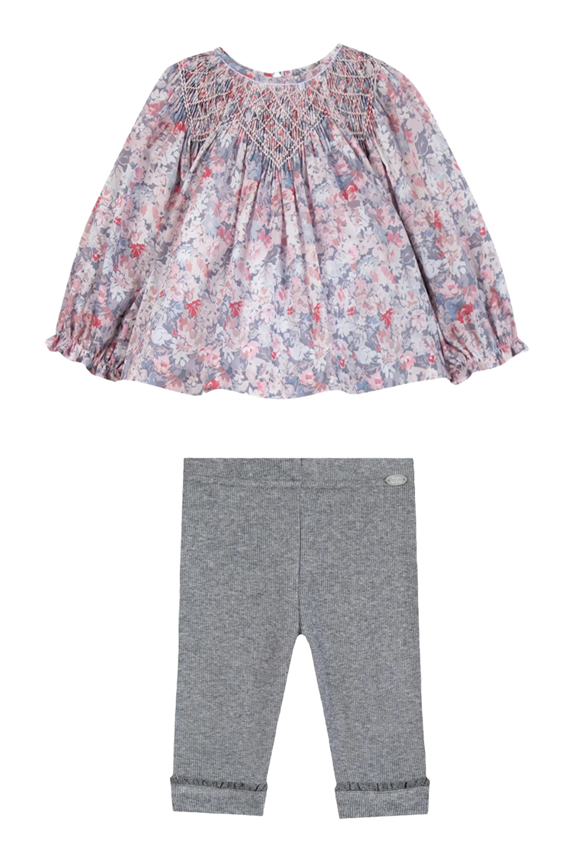 Kids Floral Long Outfit