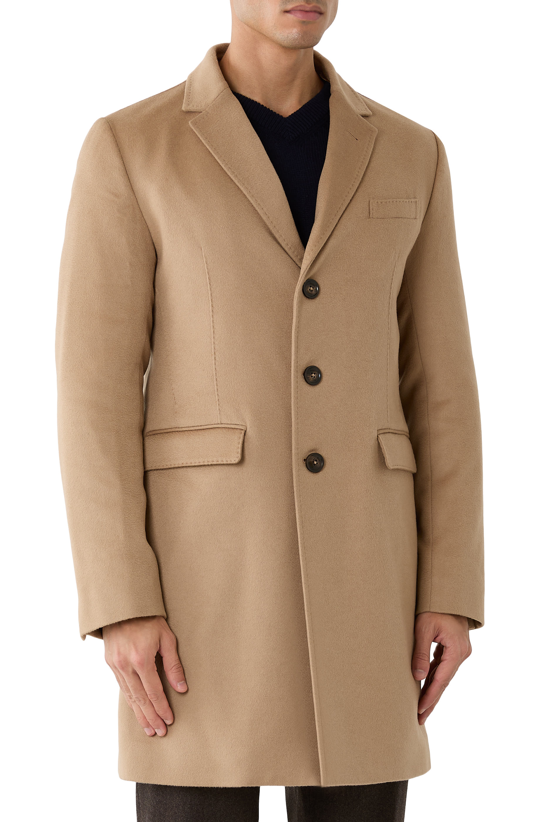 Double Layer Lapel Coat
