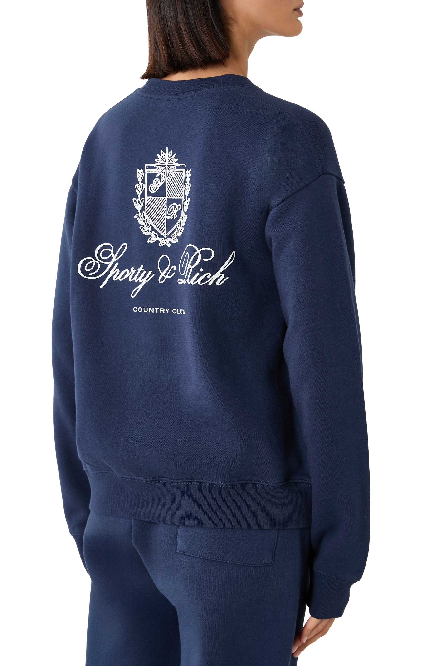 Club Script Crewneck Sweatshirt