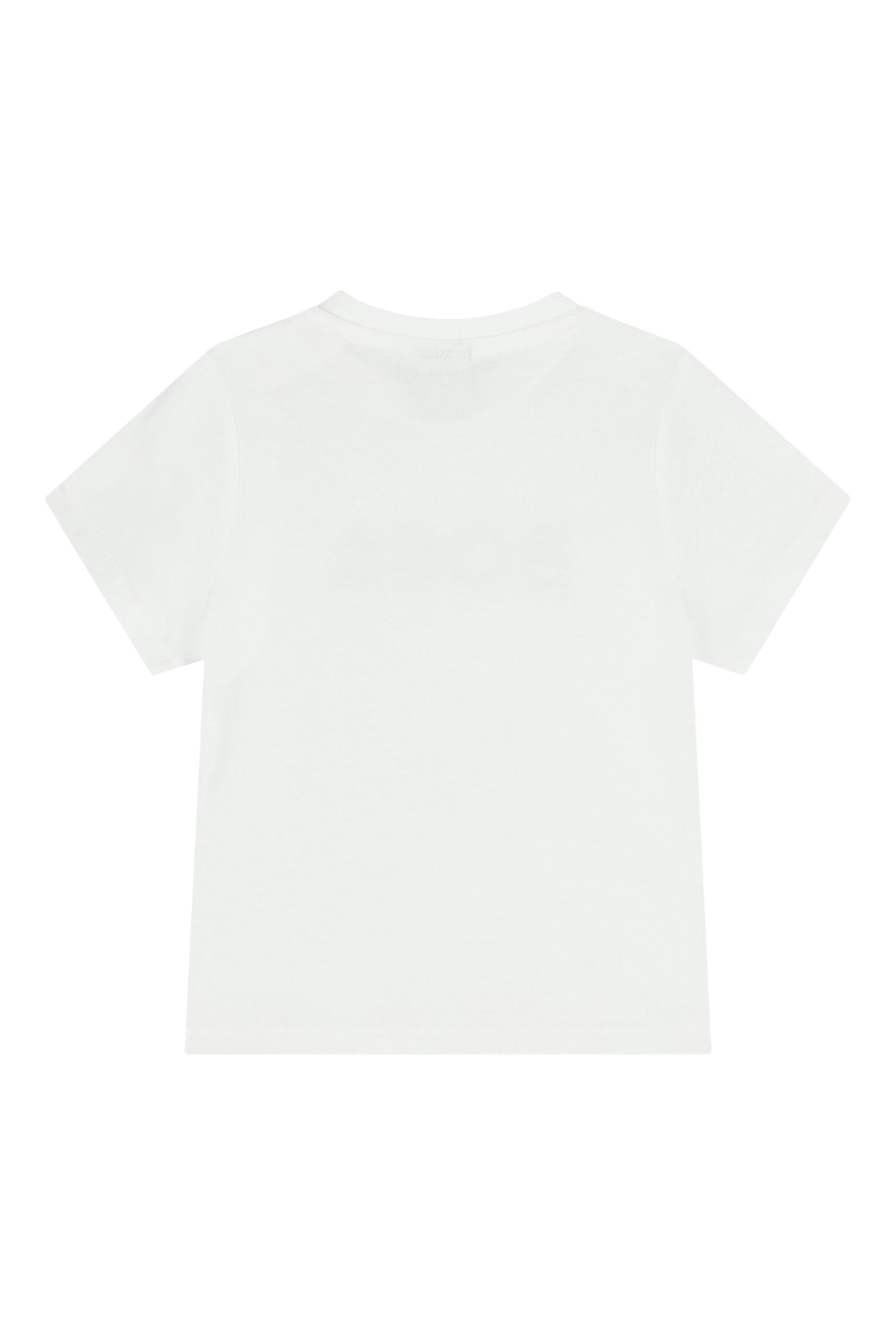 Kids Logo Print Cotton T-Shirt