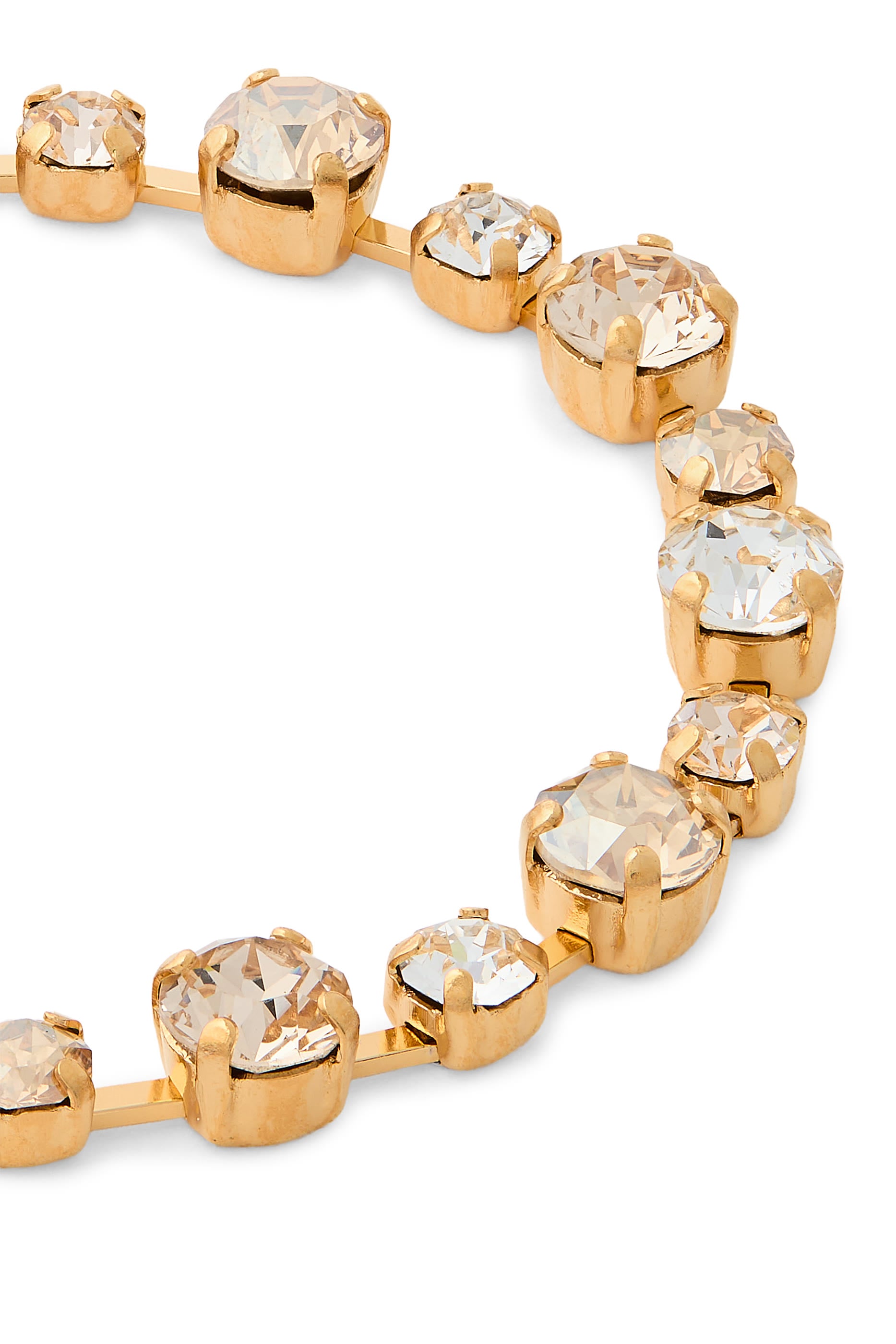 Summer Combo Calanthe Bracelet, 18K Gold-Plated Brass & Crystals