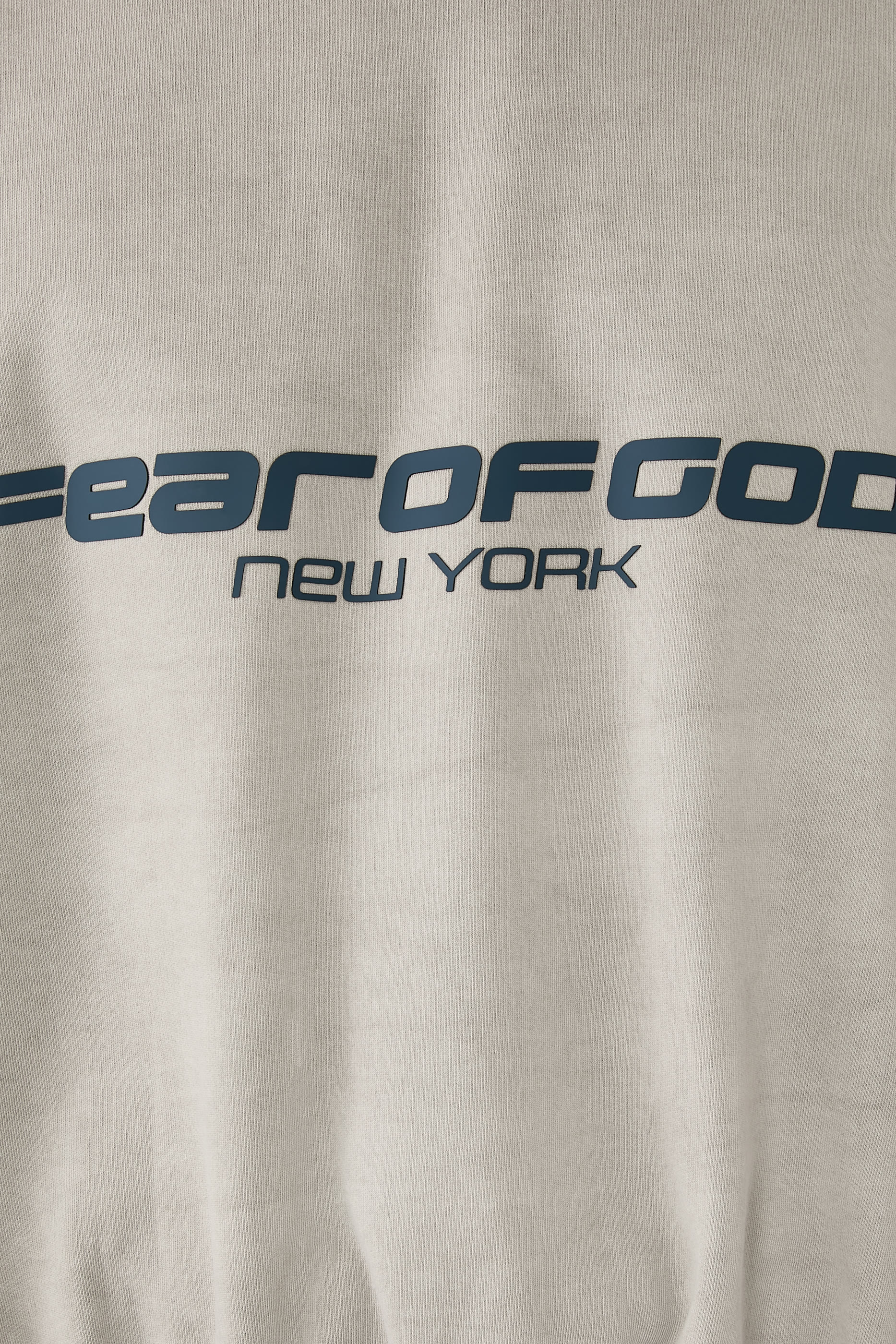 Heavy Fleece Cropped Relaxed Sweatshirt